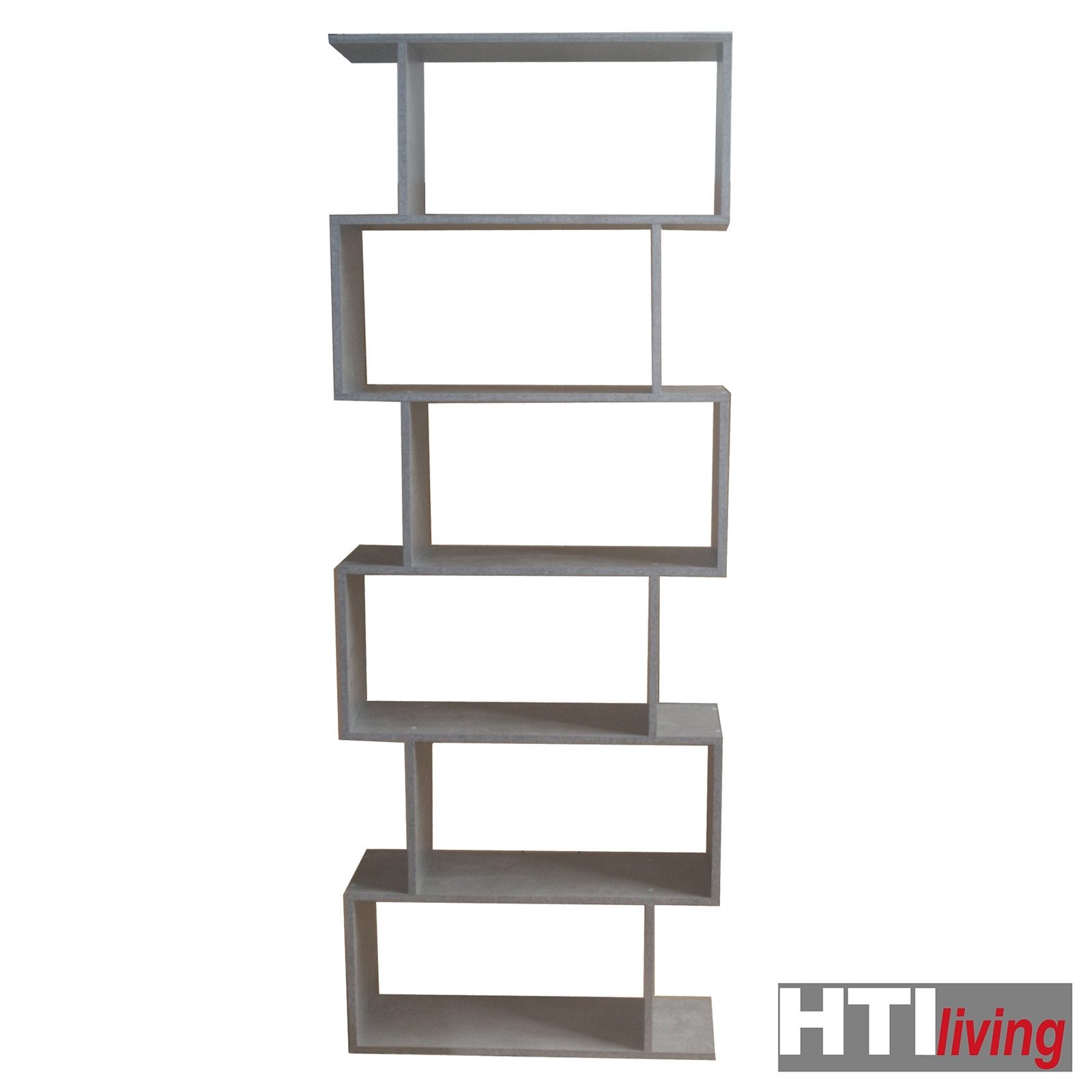 HTI-Living Bücherregal Regal 70x189 Thekla Beton, günstig online kaufen