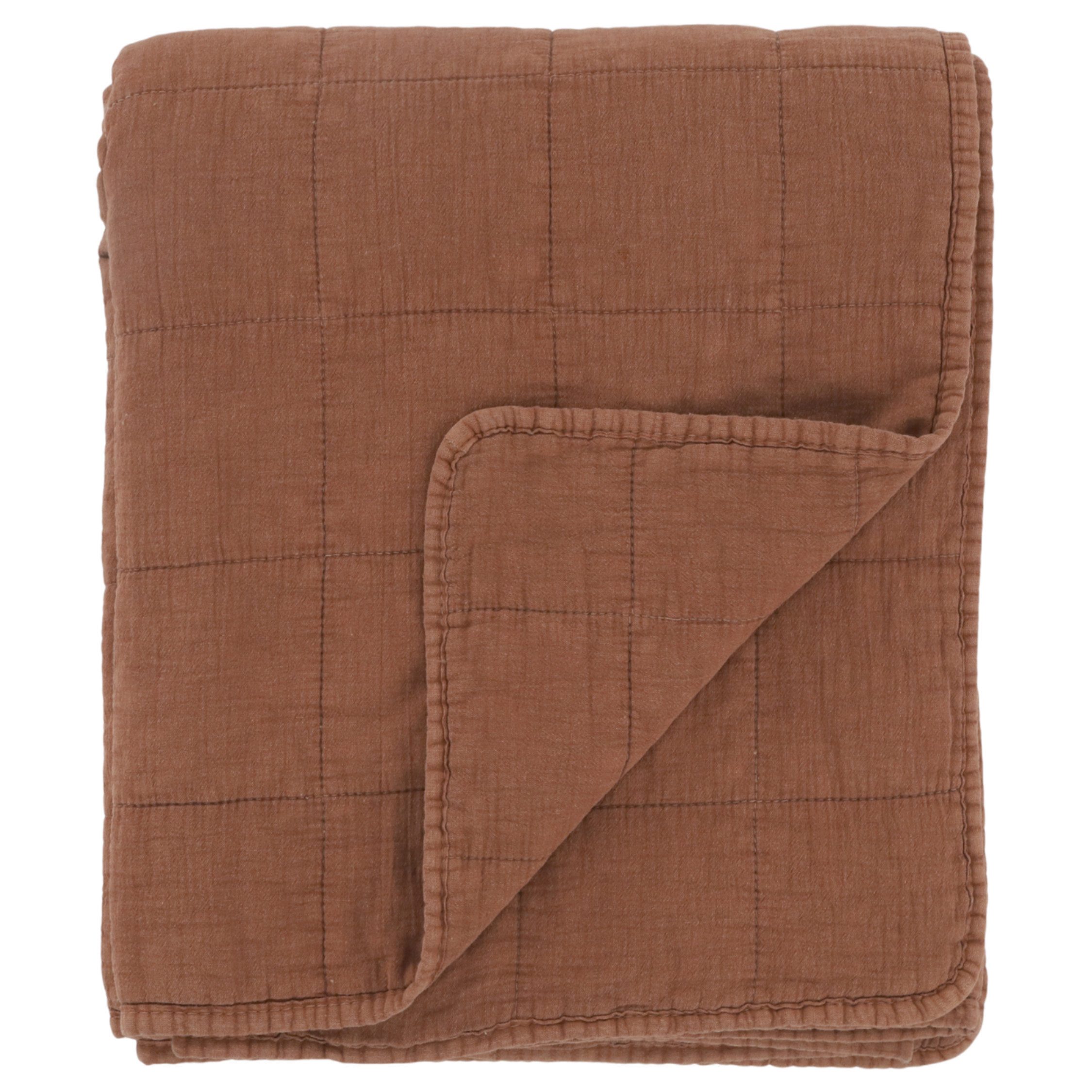 Chic Antique Tagesdecke Chic Antique Vintage Quilt Terracotta
