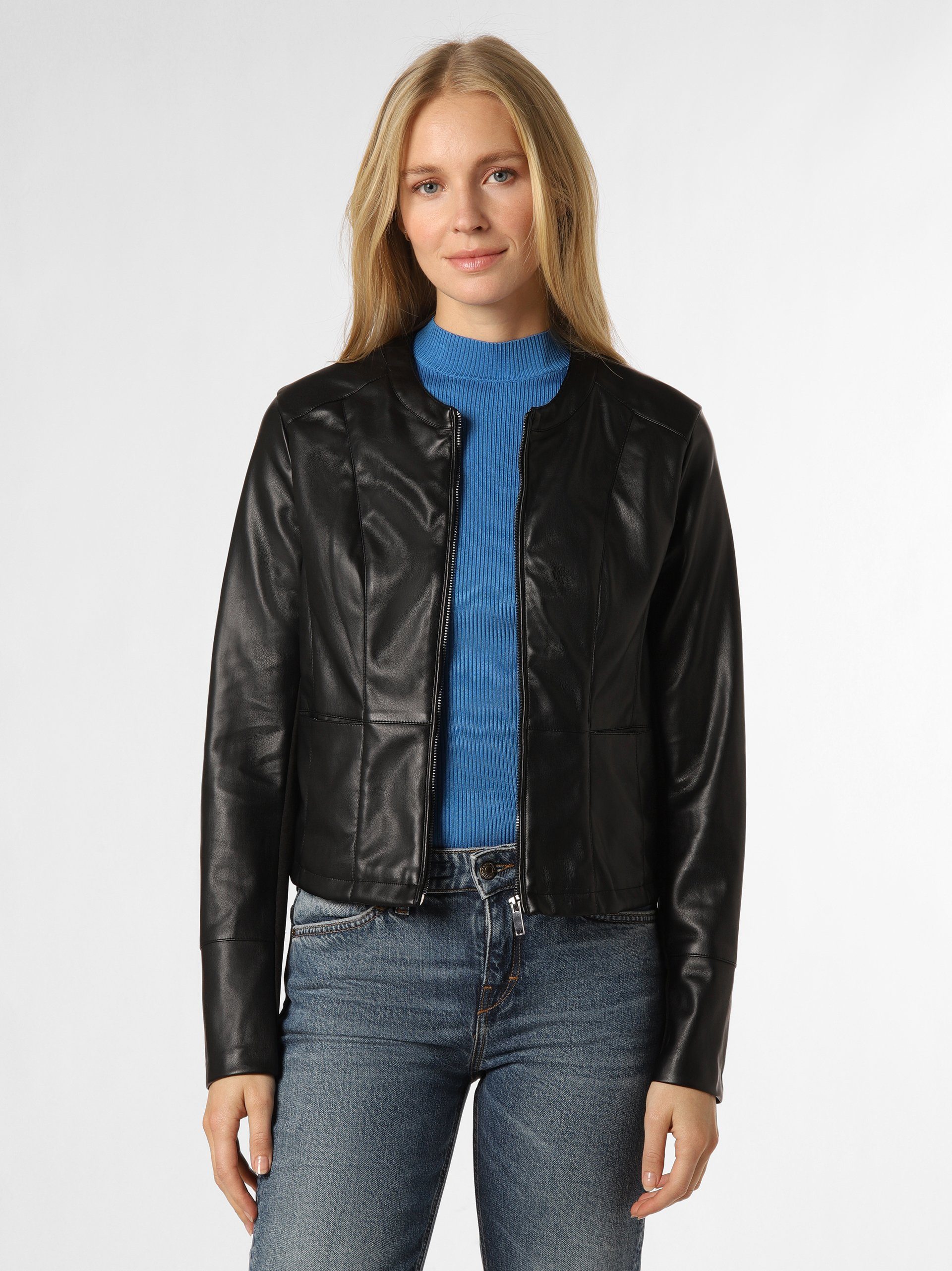 Marie Lund Blouson, Rundhalsausschnitt