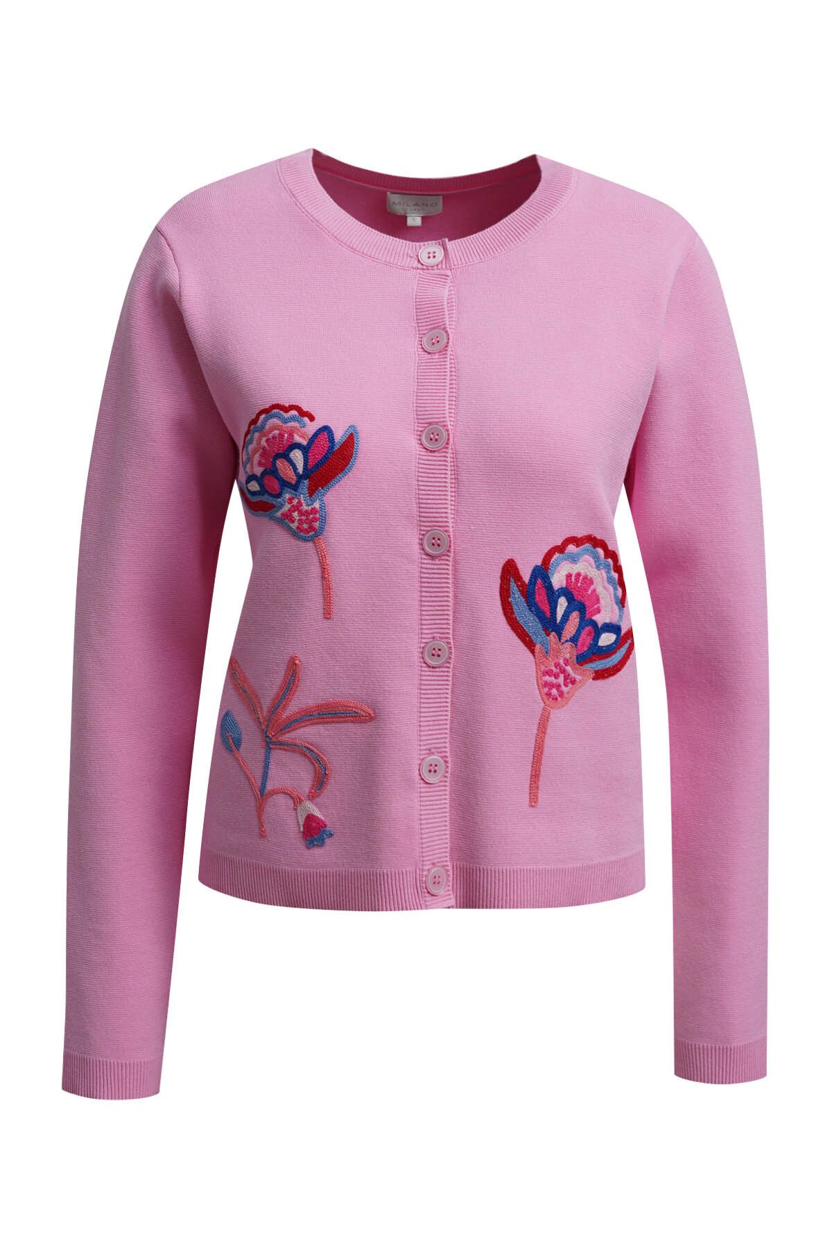 Milano Italy Cardigan mit Stickerei – Bild 2 von 5