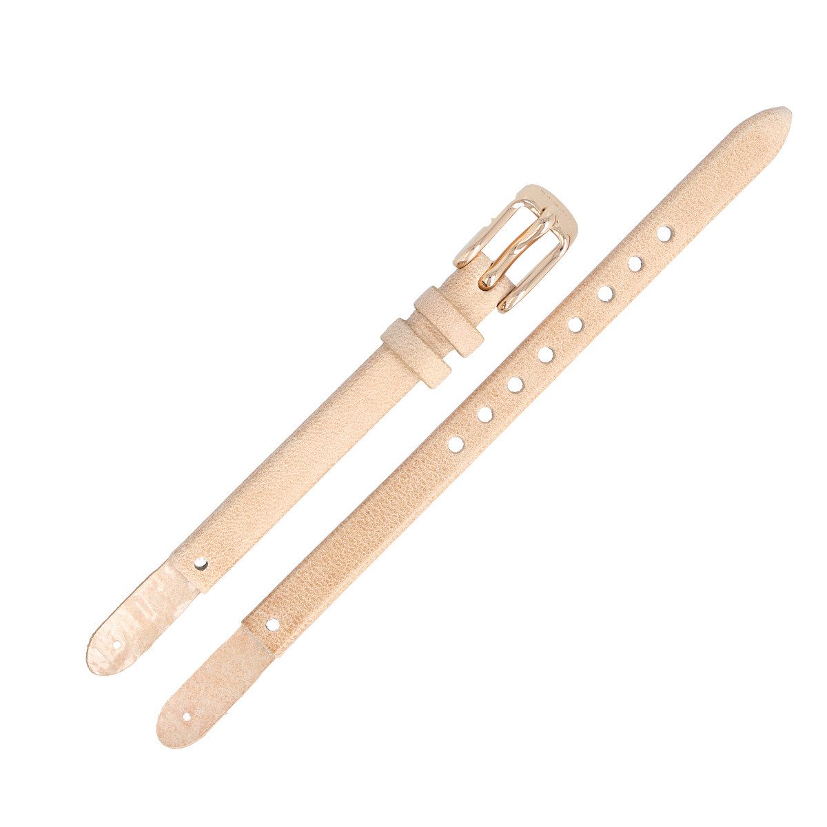 Fossil Uhrenarmband 8mm Leder Beige ES-3745 LB-ES3745