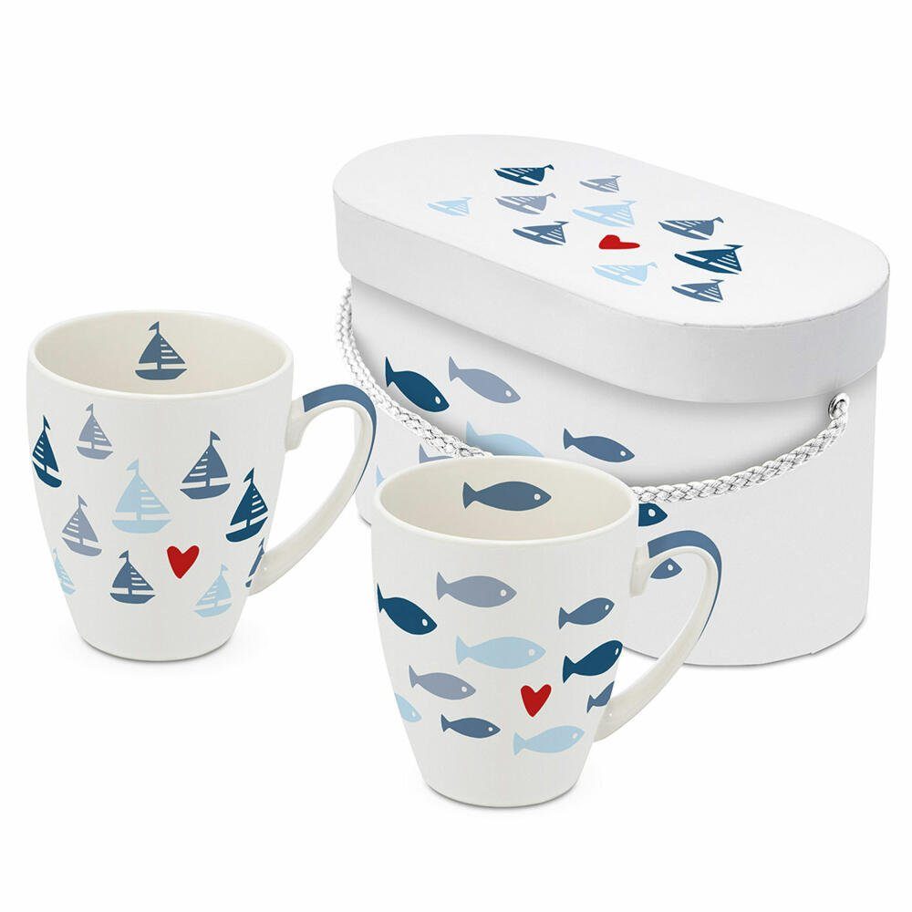 Tasse Seaside x 2 Mug Set 2er Set 350 ml