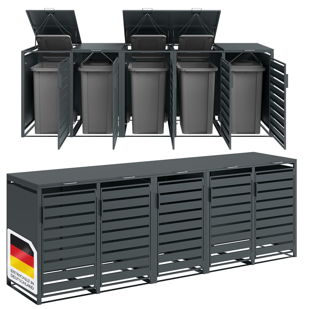STEELSØN Mülltonnenbox Kestra 240L, Mülltonnencontainer für günstig online kaufen