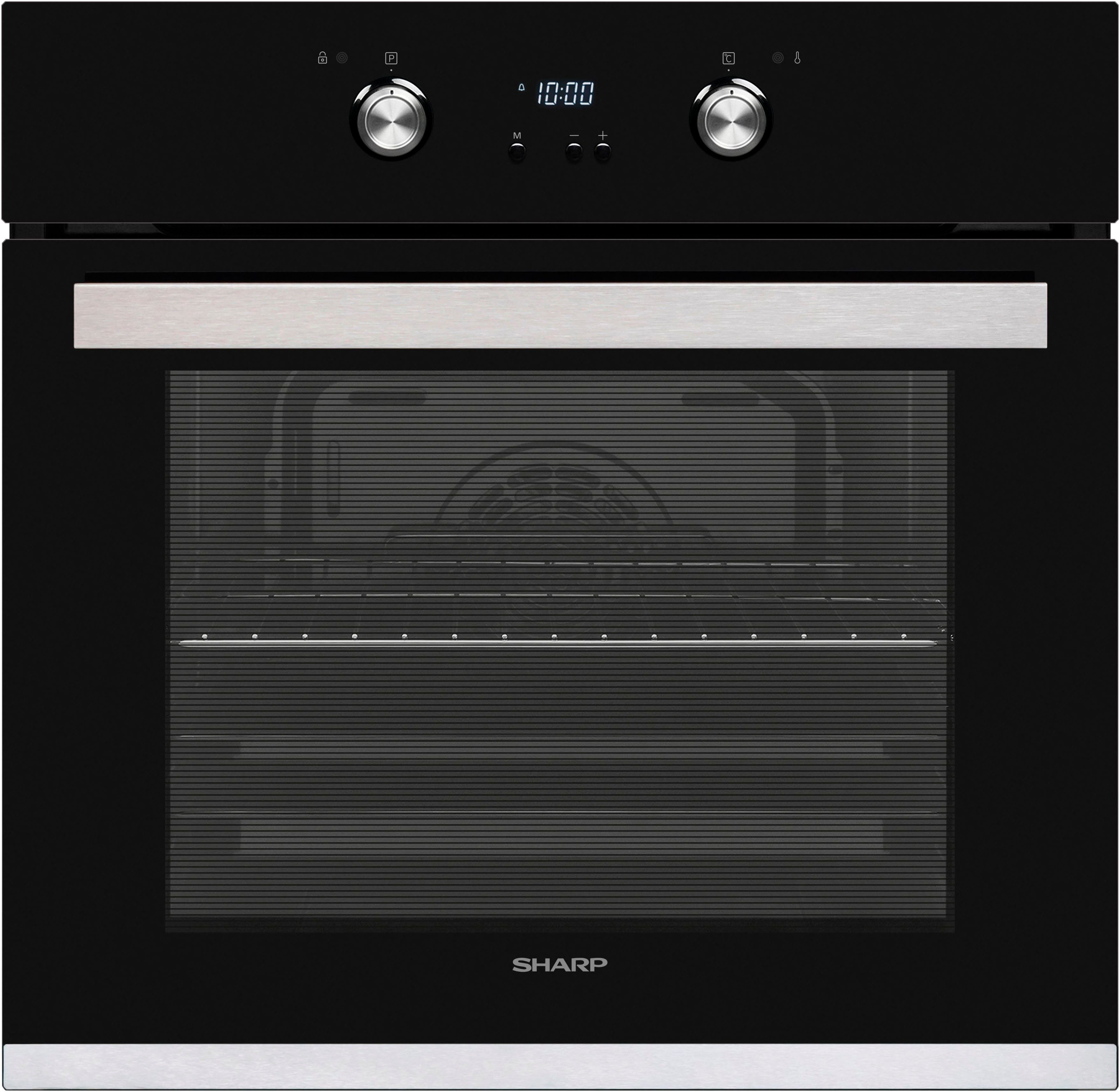 Sharp Backofen-Set Pyro_Extraset_Graphit_Induktion, Pyrolyse-Selbstreinigung