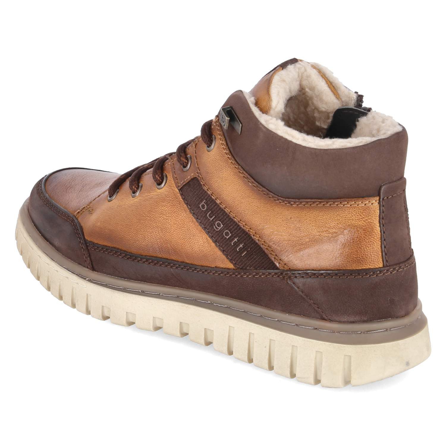 bugatti Bugatti 321ATG523235-6361 Herren Leder braun Schnürstiefel