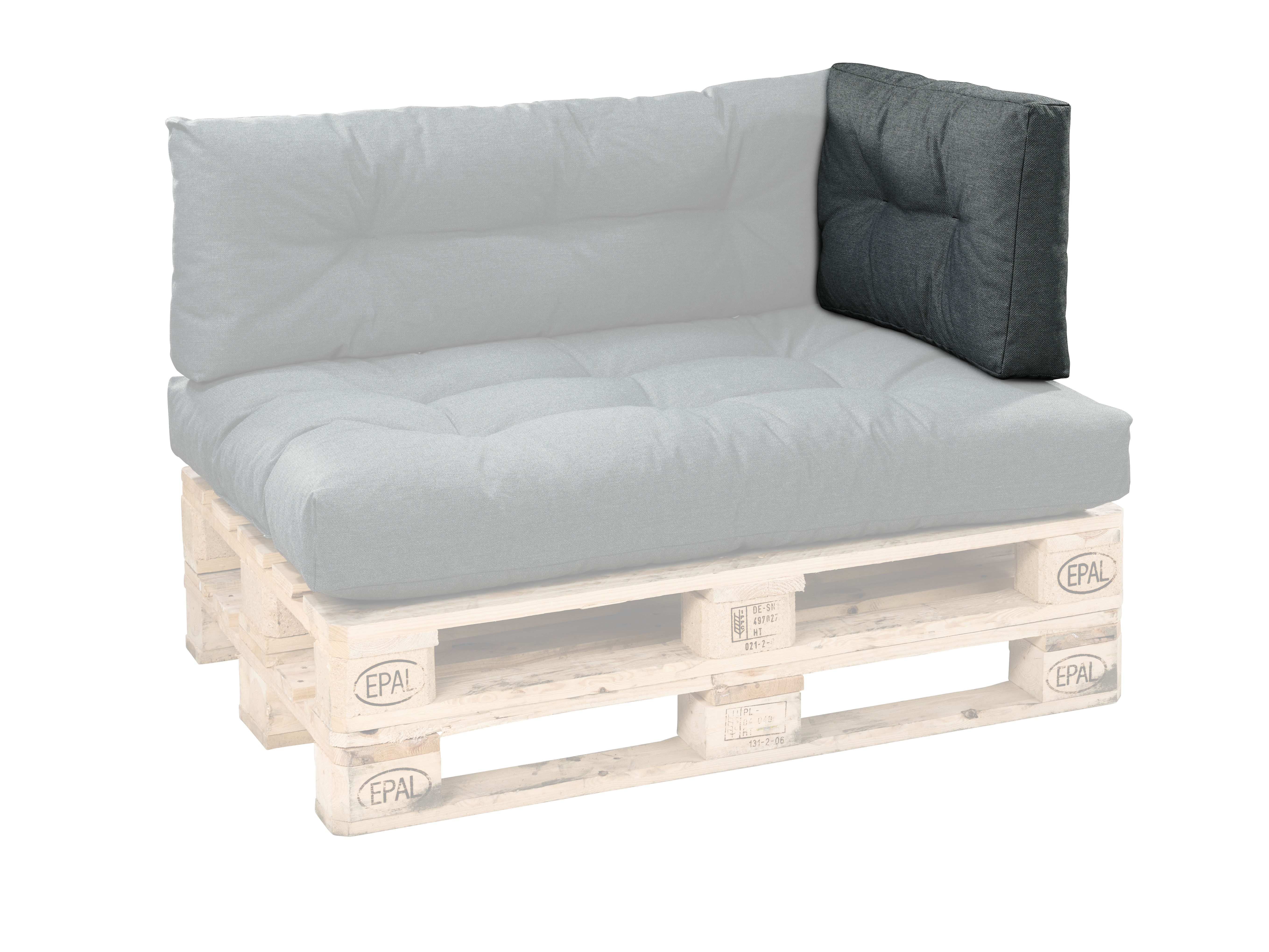 XDREAM Піддониkissen Sitzkissen, Rückenkissen und Seitenkissen (Einzeln oder als Set), passend für handelsübliche Europaletten/ Indoor & Outdoor geeignet
