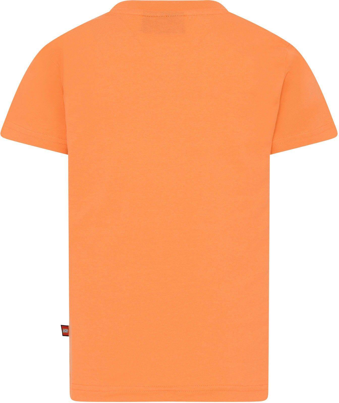 pastel orange LEGO® Wear Print-Shirt
