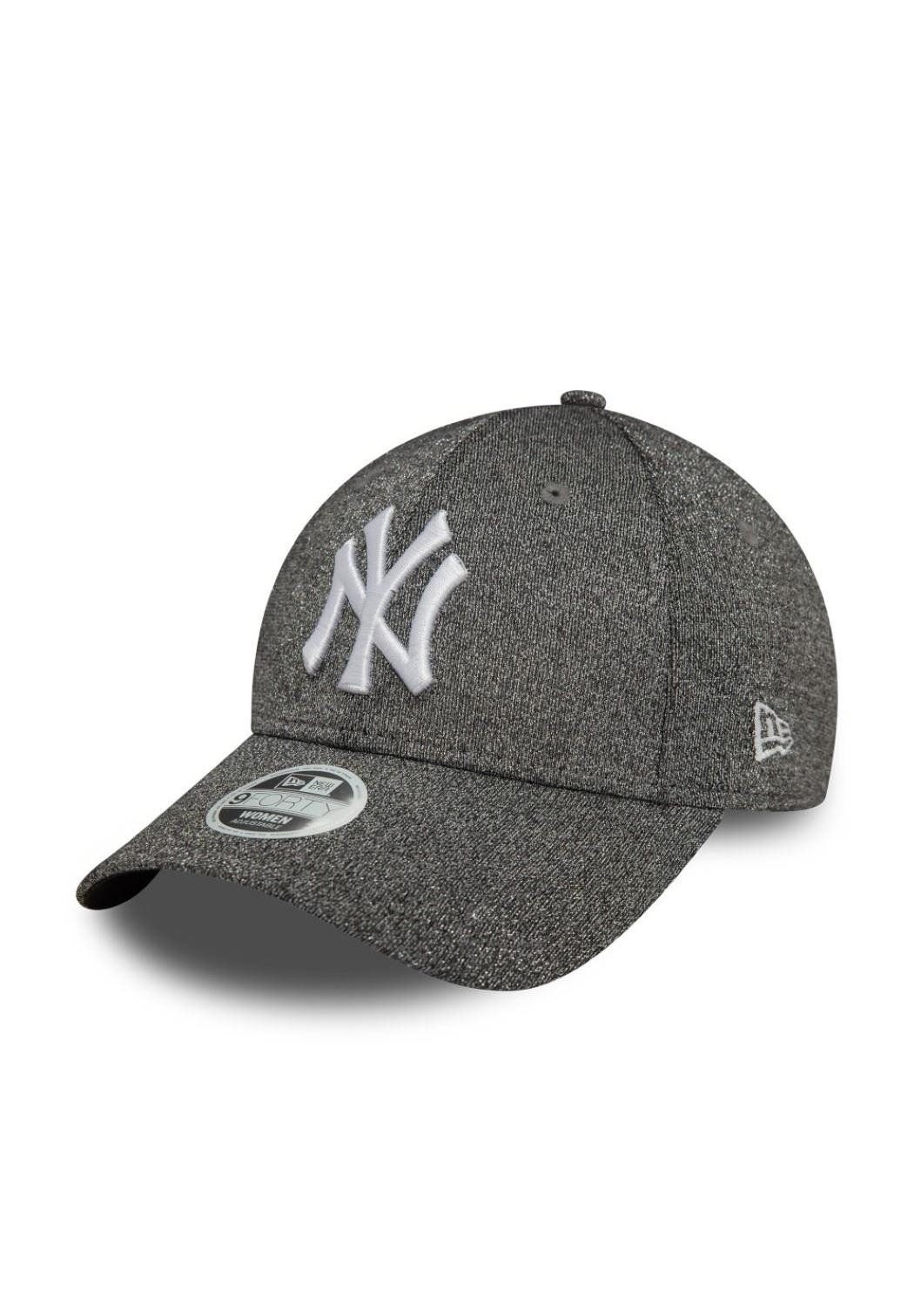 Baseball Cap New York Yankees MLB Womens Glitter Schwarz 9Forty Verstellbare Damen