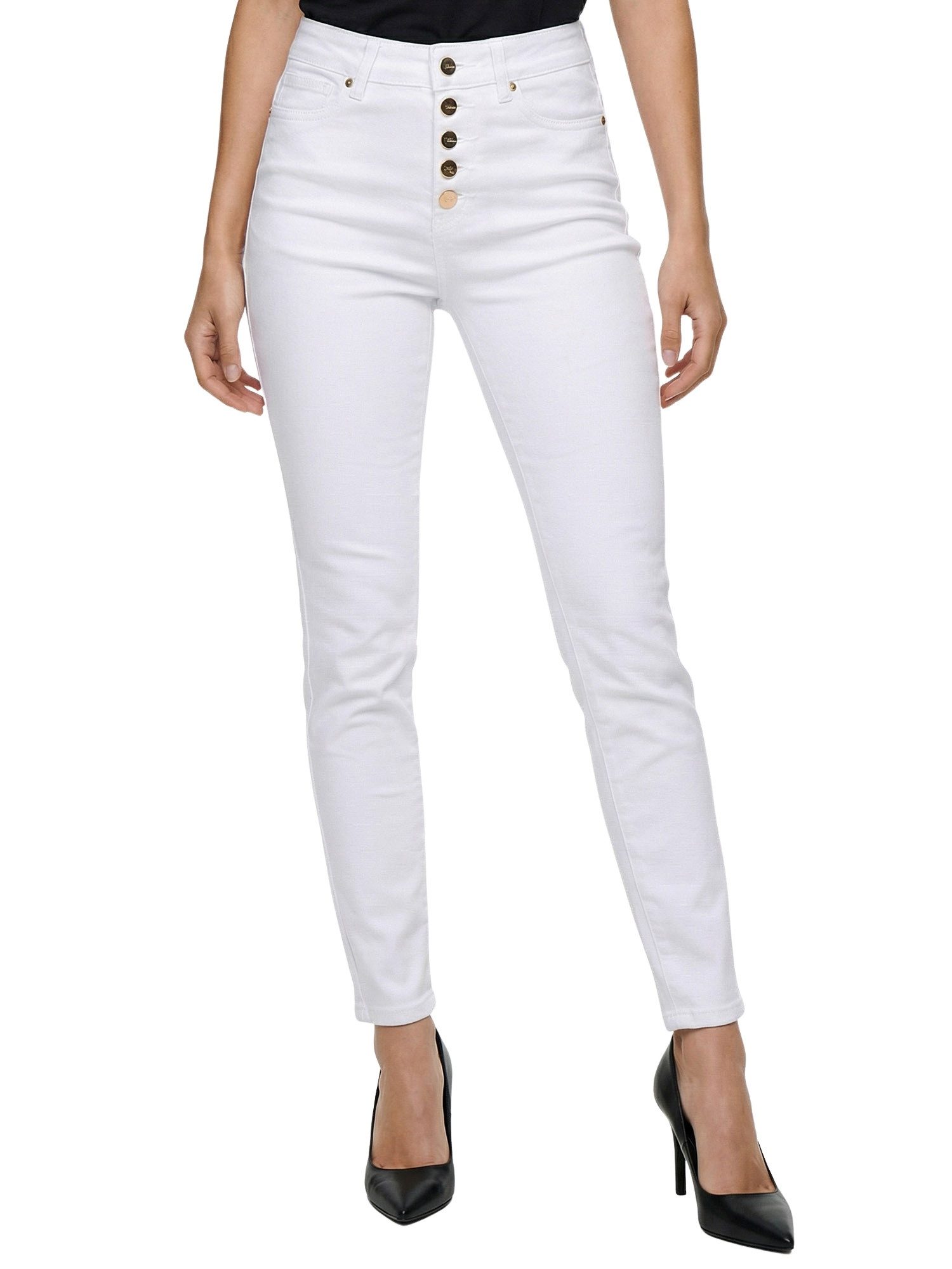 Tazzio High-waist-Jeans F136 Damen Skinny Fit Jeanshose günstig online kaufen