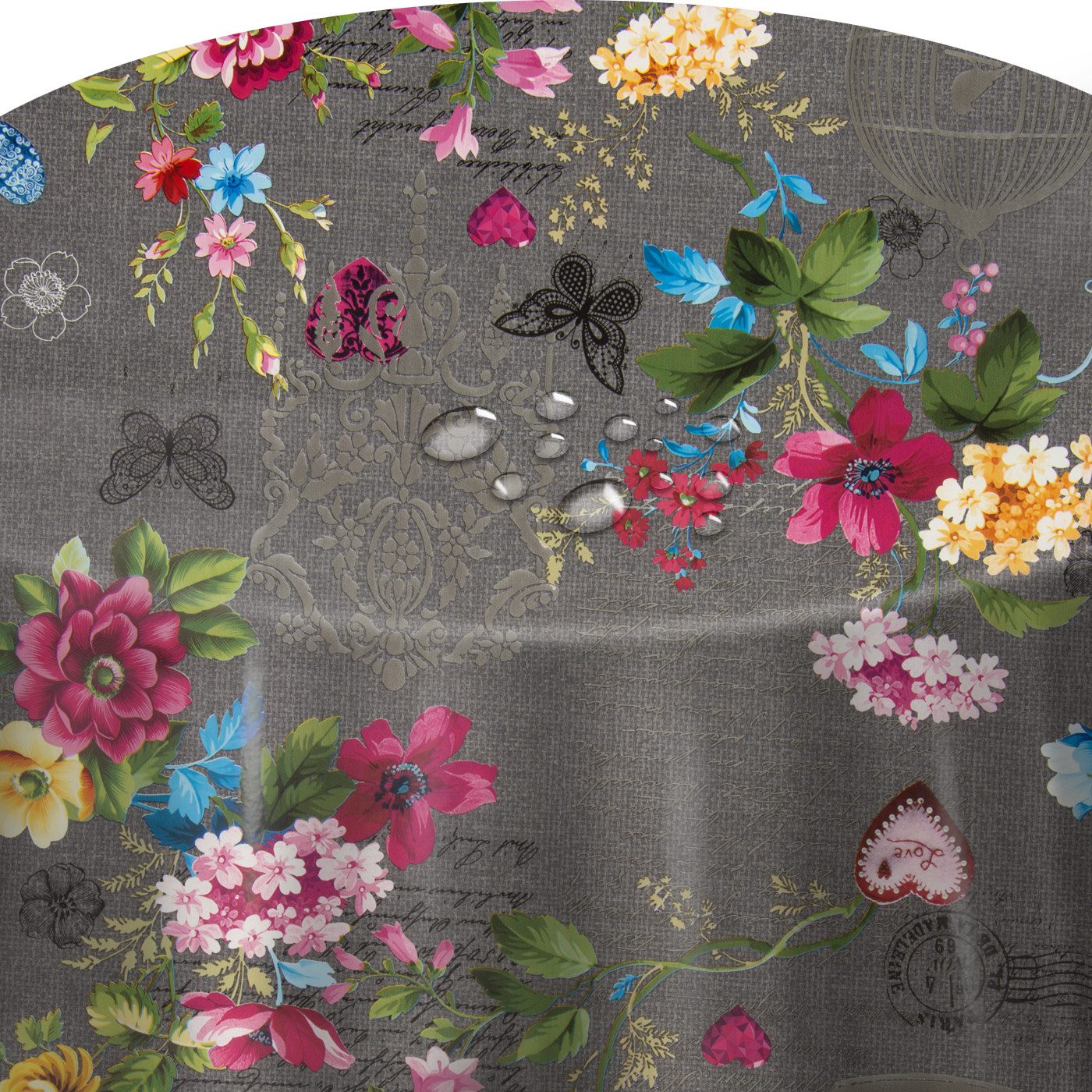 DecoHomeTextil Heimtextilmanufaktur Tischdecke Wachstuch Wachstischdecke Ga günstig online kaufen