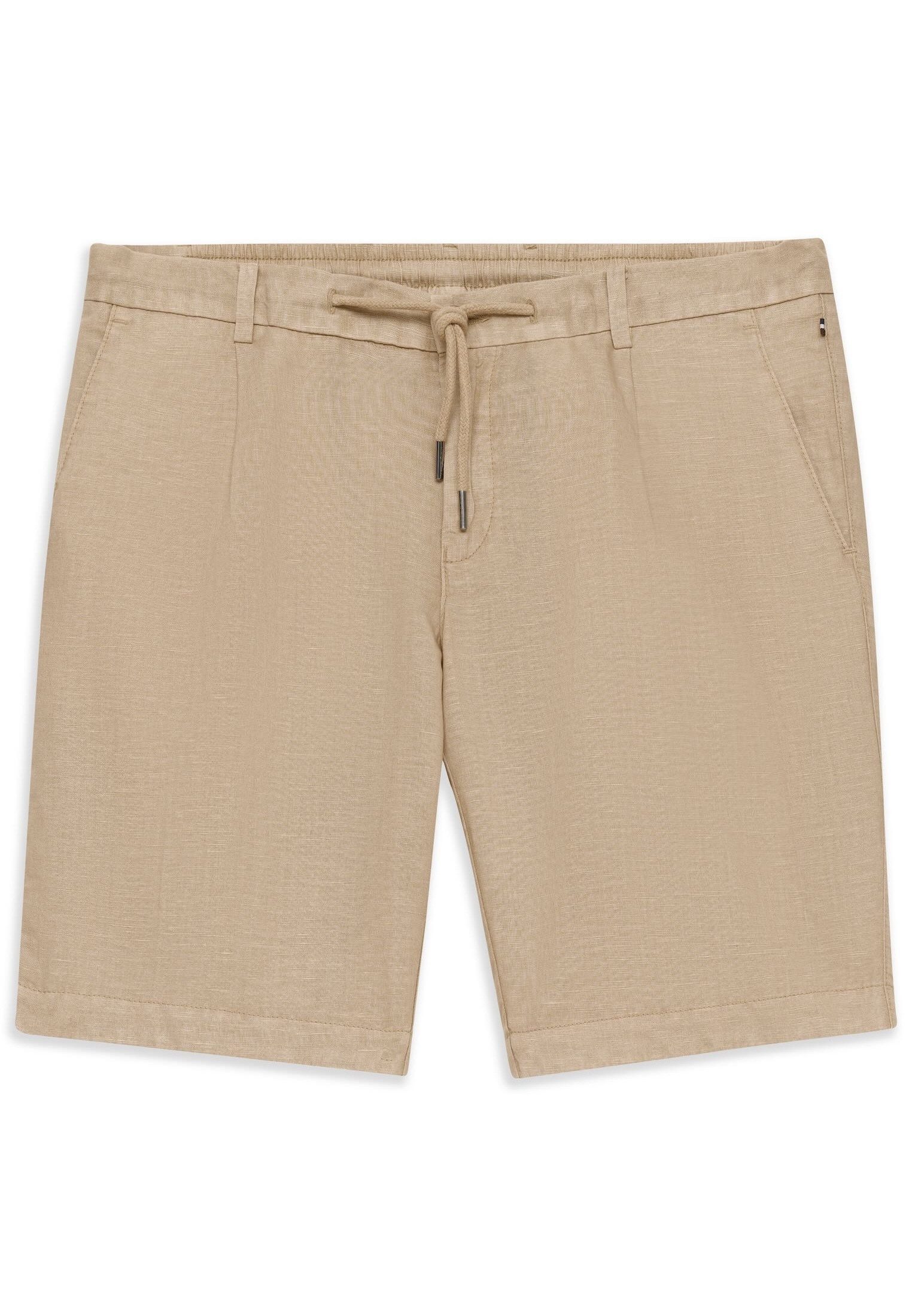 bugatti Bermudas Soft touch Leinen-Baumwoll-Mix