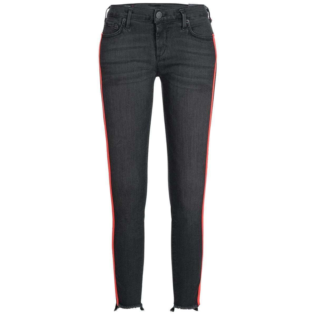 True Religion Brand Джинсы Germ Slim-fit-Jeans Джинсы RED STRIPE HALLE