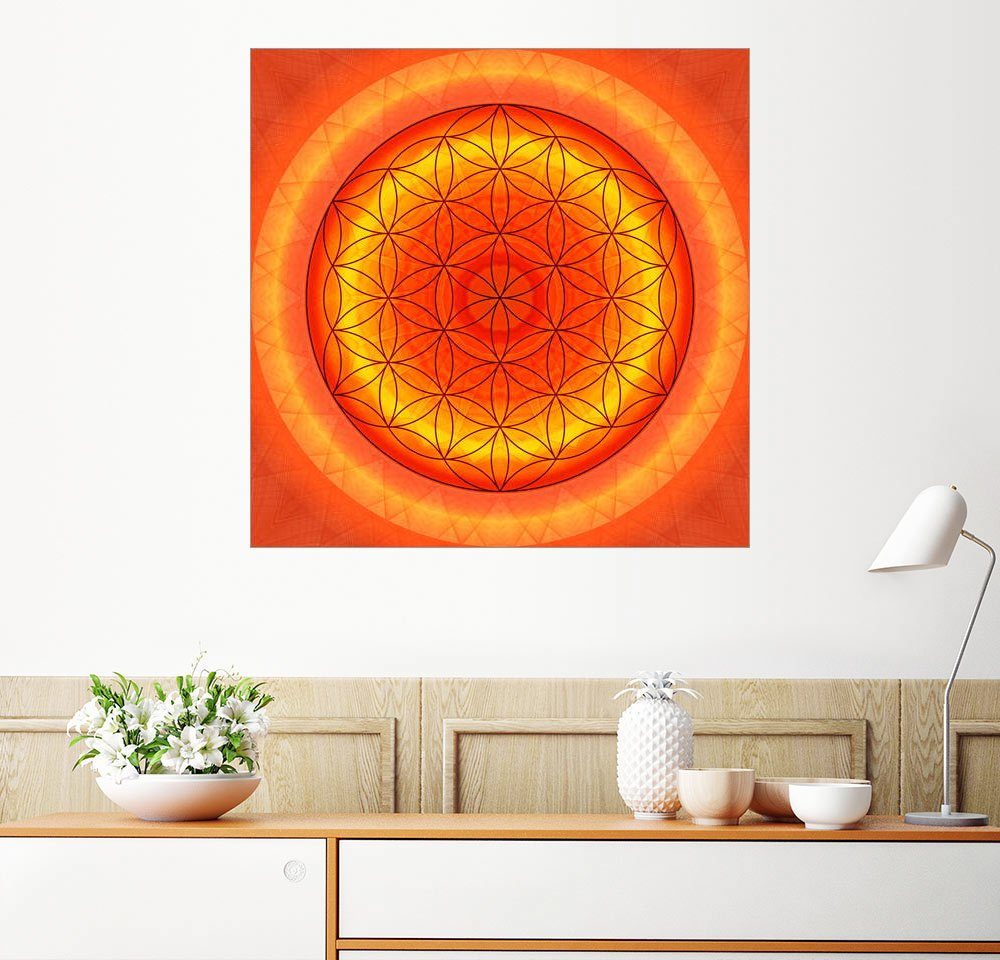 Posterlounge Wandbild, Blume des Lebens 2 kaufen | OTTO