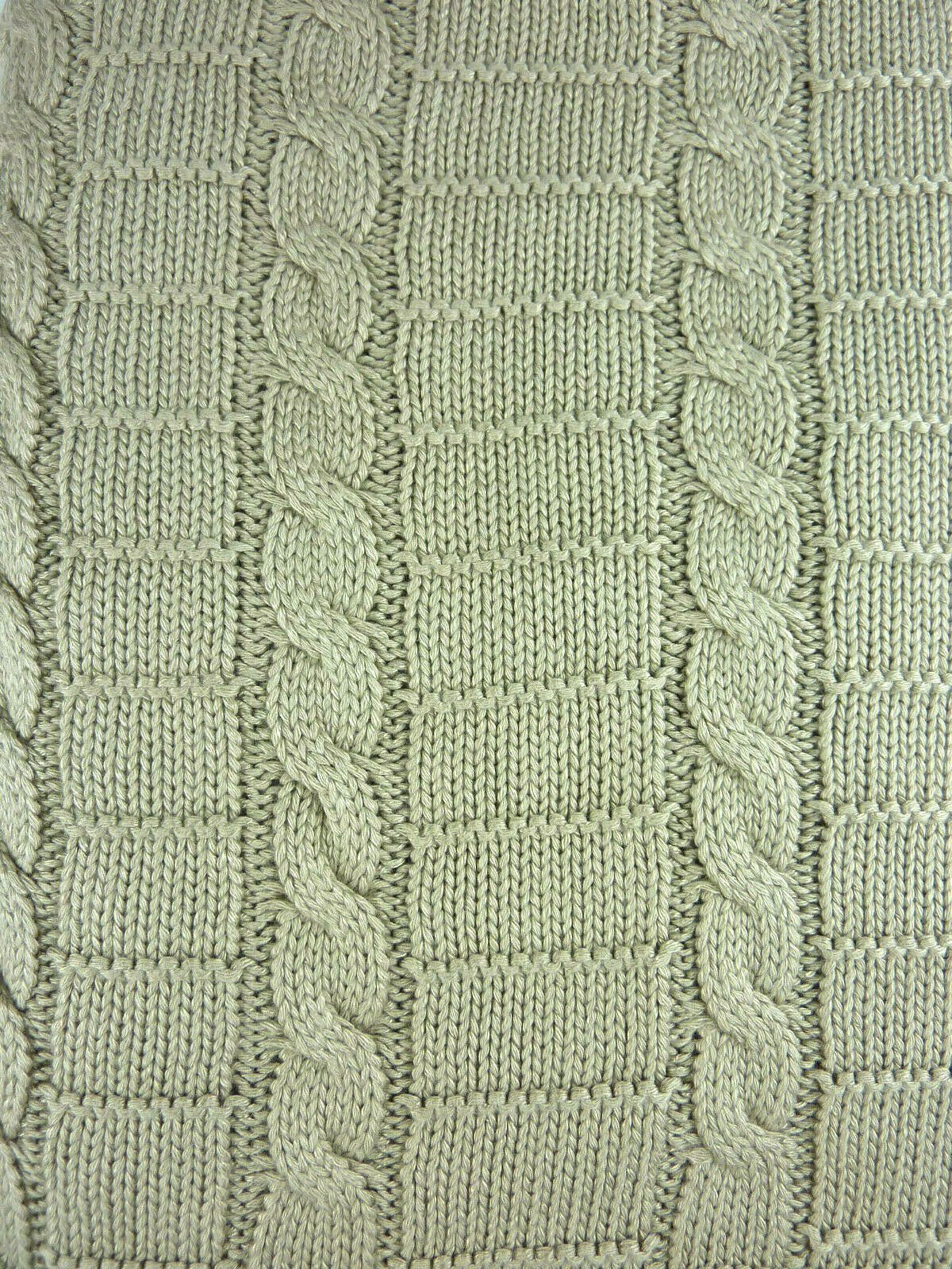 Babydecke gestrickte Kinderdecke KC-009, 80x100 cm, Taschen4life, Kuscheldecke für drinnen & draußen, Baby Strickdecke - weich & zart