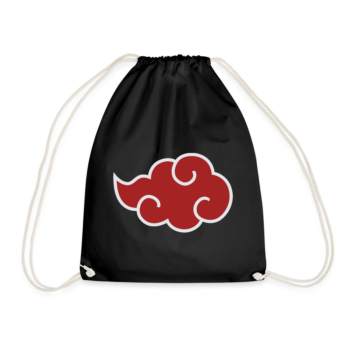 Turnbeutel Naruto Shippuden Akatsuki-Wolke Turnbeutel