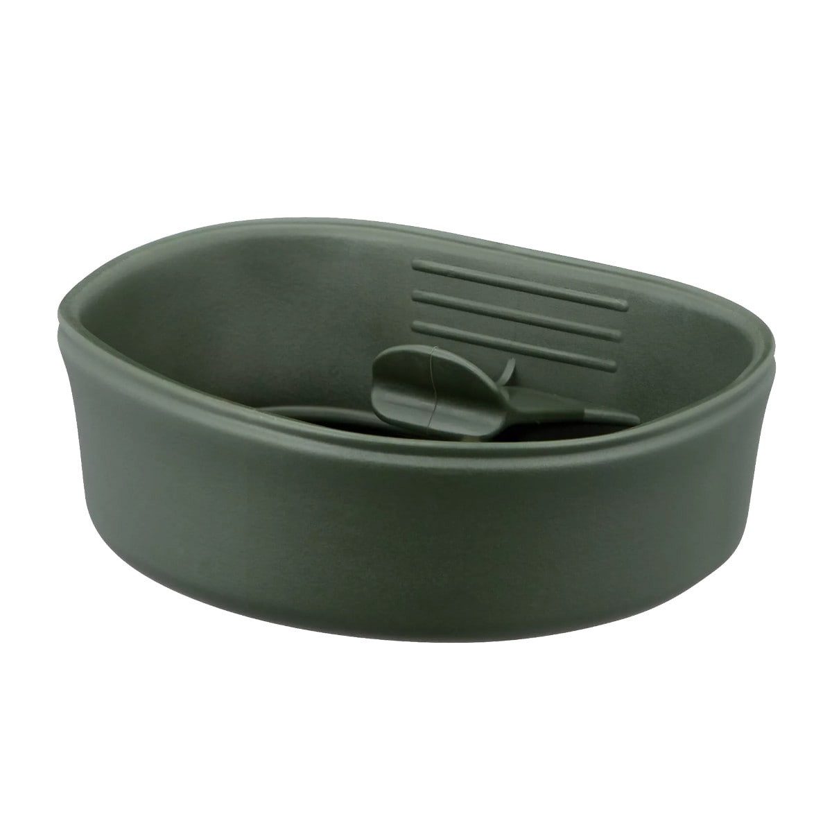 Wildo Becher Wildo Fold-A-Cup BIG 600ml oliv Falttasse, Thermoplastische Elastomere (TPE)
