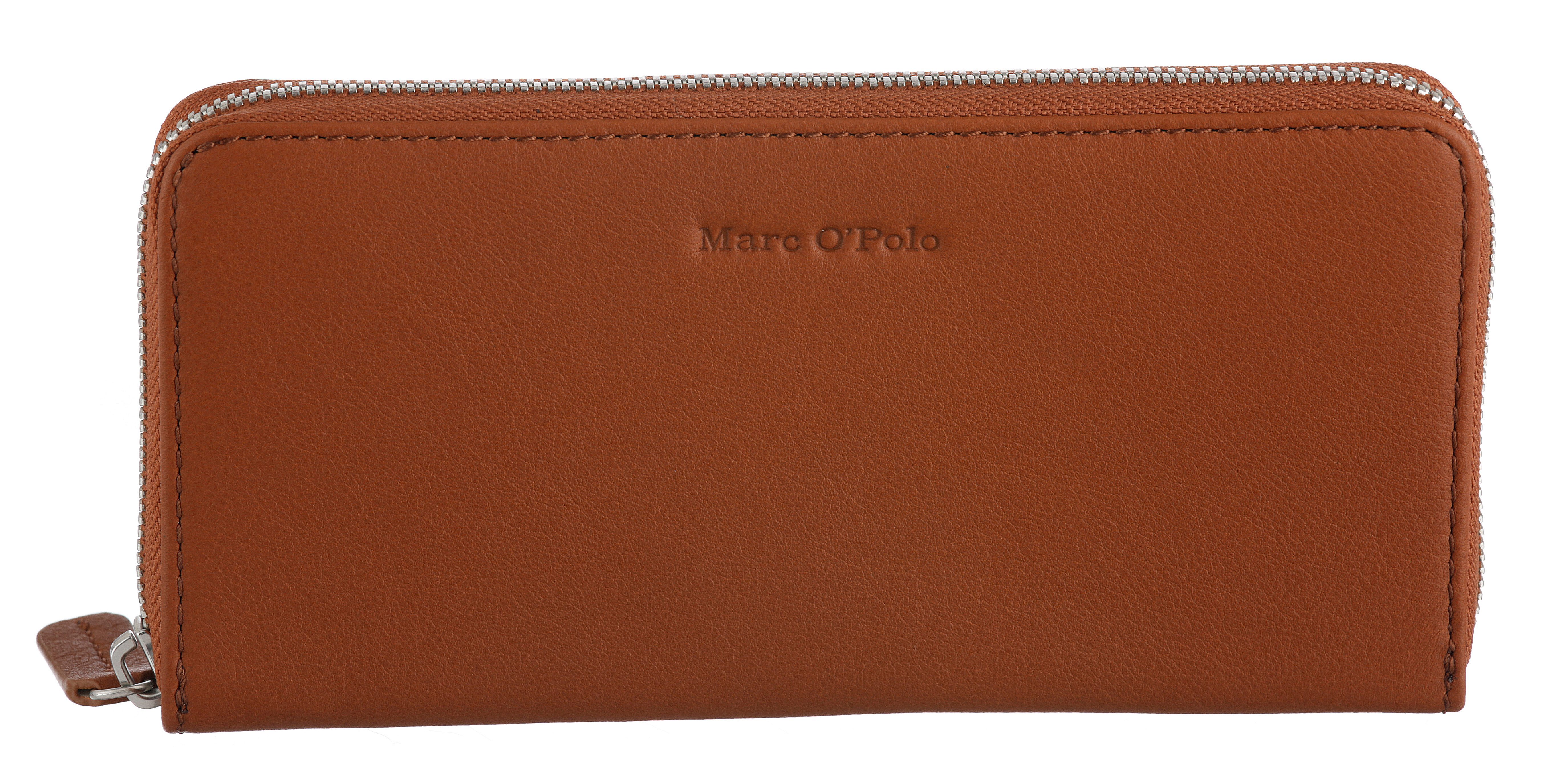 Marc O'Polo Accessories Geldbörse Emilie, Damen Geldbeutel, Portemonnaie, Money Pocket mit Reißverschluss
