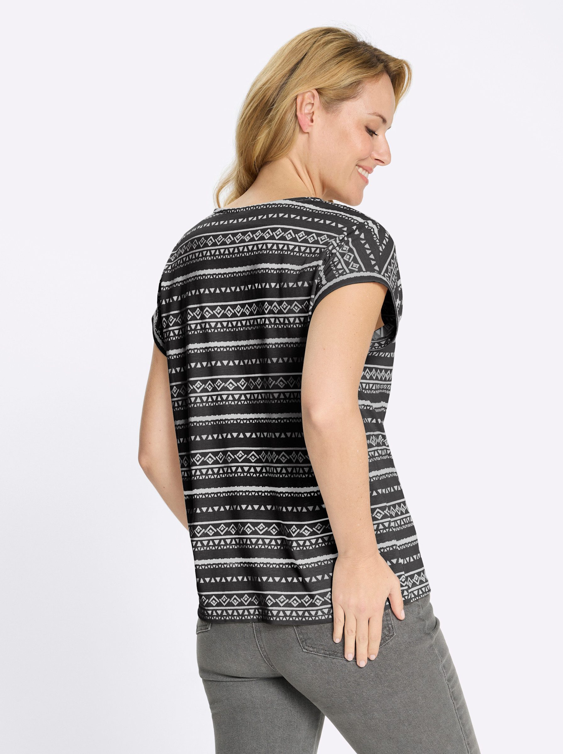 Sieh an! T-Shirt Kurzarmshirt . günstig online kaufen