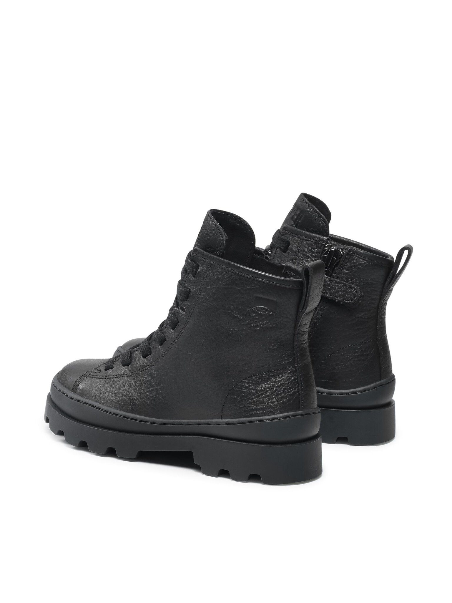 Camper Schnürstiefeletten Brutus K900179-002 Black Schnürstiefelette