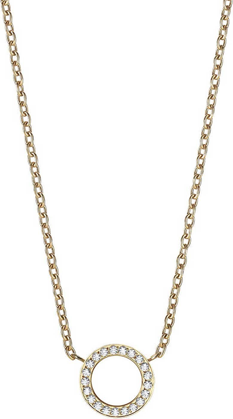 Bering Silberkette Halskette aus Edelstahl mit rundem Anhänger - Bering Jewelry