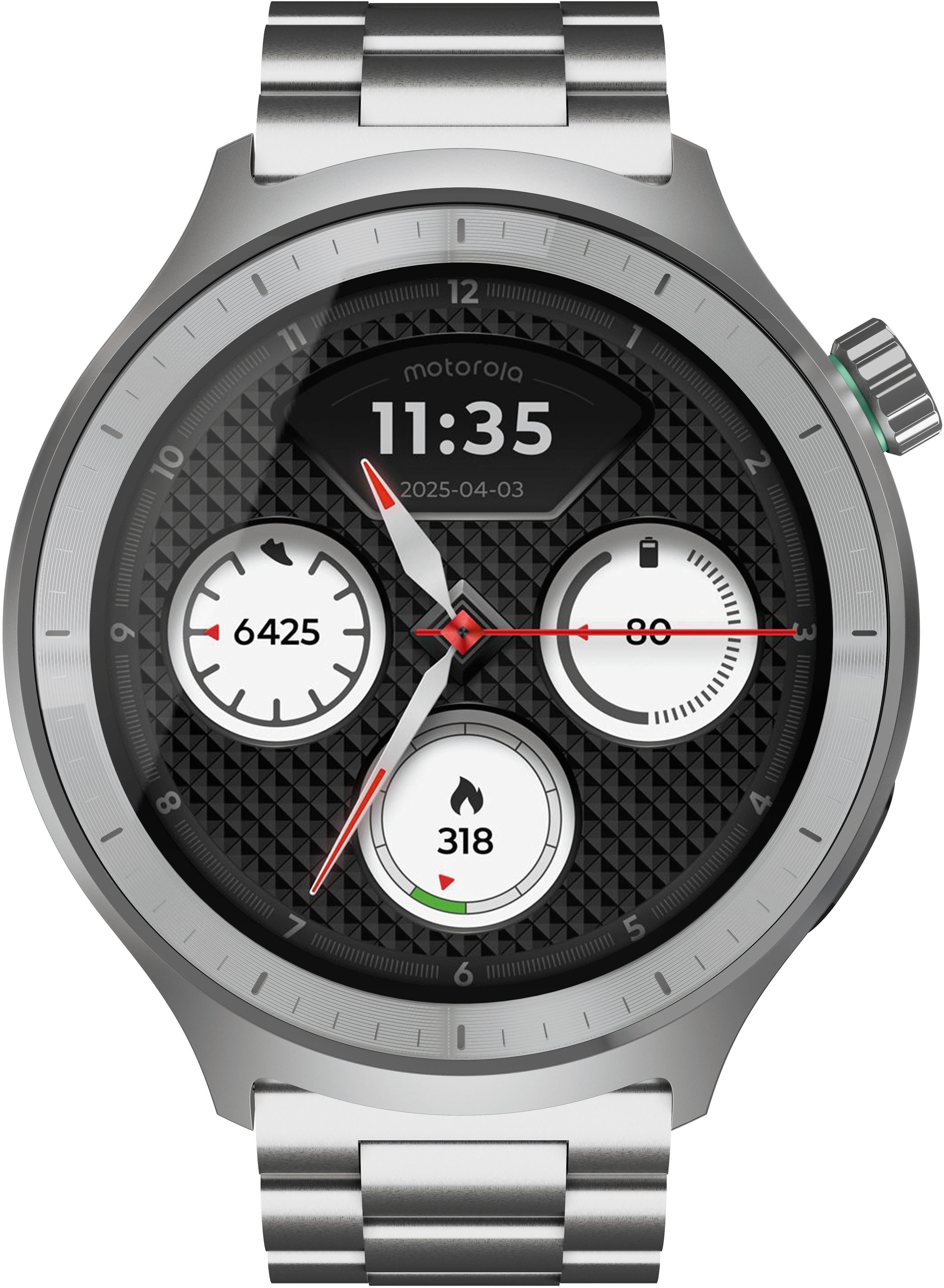 Motorola moto watch Smartwatch (3,6 Zoll, RTOS)