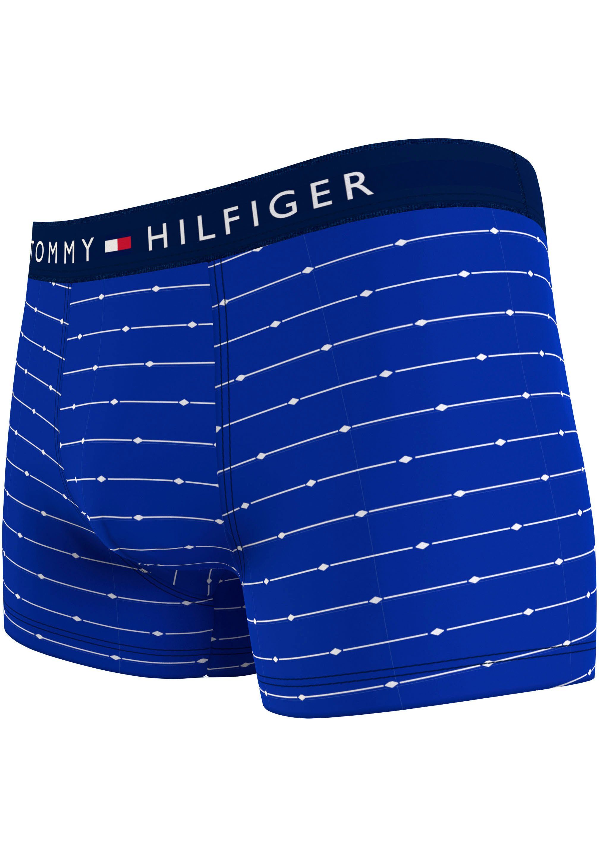 mit Hilfiger (Packung, Trunk TRUNK PRINT 5er-Pack) 5-St., Underwear 5P Tommy Logo-Elastikbund