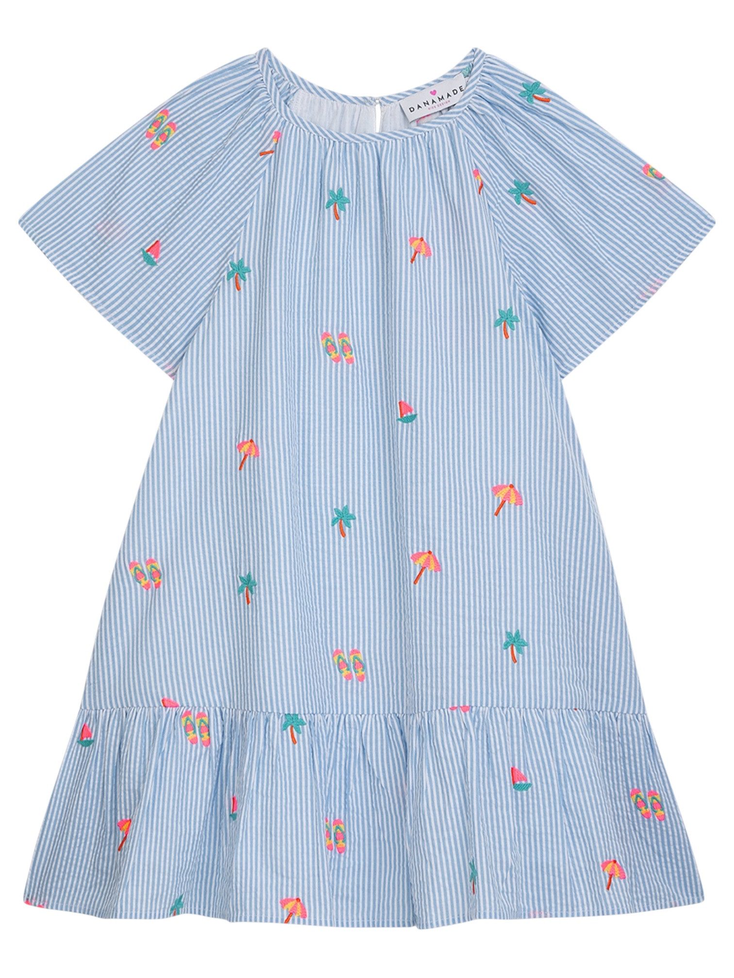 DANAMADE Sommerkleid DJANE (1-tlg) Mädchen Sommerkleid mit Stickerei