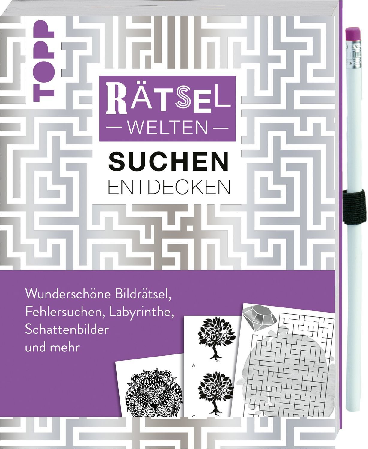Rätselwelten – Rätseln, Suchen & Entdecken: Wunderschöne Bildrätsel, F / Stefan Heine