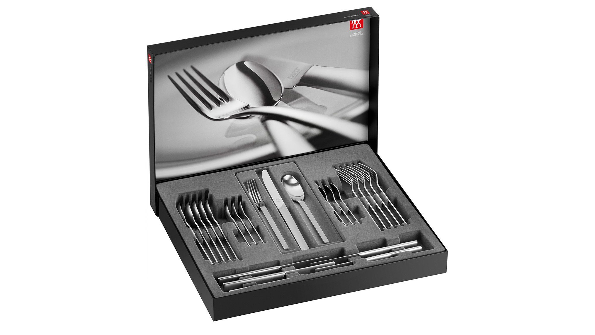 Zwilling Besteck-Set ZWILLING MINIMALE 30-tlg.Besteckset Menüset 18/10 Edelstahl (30-tlg), Edelstahl