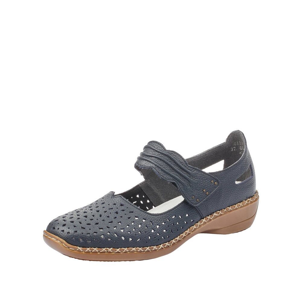 Rieker - Halbschuhe - Blau Slipper