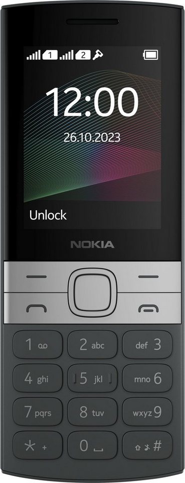 Nokia 150 2G Edition 2023 Handy (6,09 cm/2,4 Zoll), Akku: Lithium-Ionen,  1450 mAh