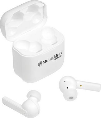 Technaxx BT-X52 Bluetooth-Kopfhörer (Active Noise Cancelling (ANC), Freisprechfunktion, True Wireless, Google Assistant, Siri, Voice Assistant, Bluetooth)