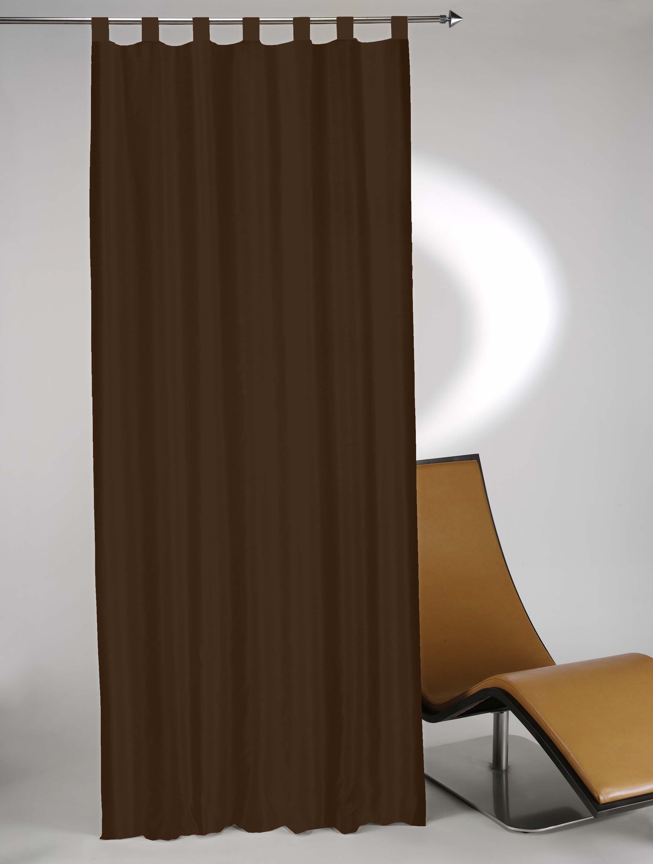 ELBERSDRUCKE Gardine Twilight (1 St), Schlaufen, verdunkelnd