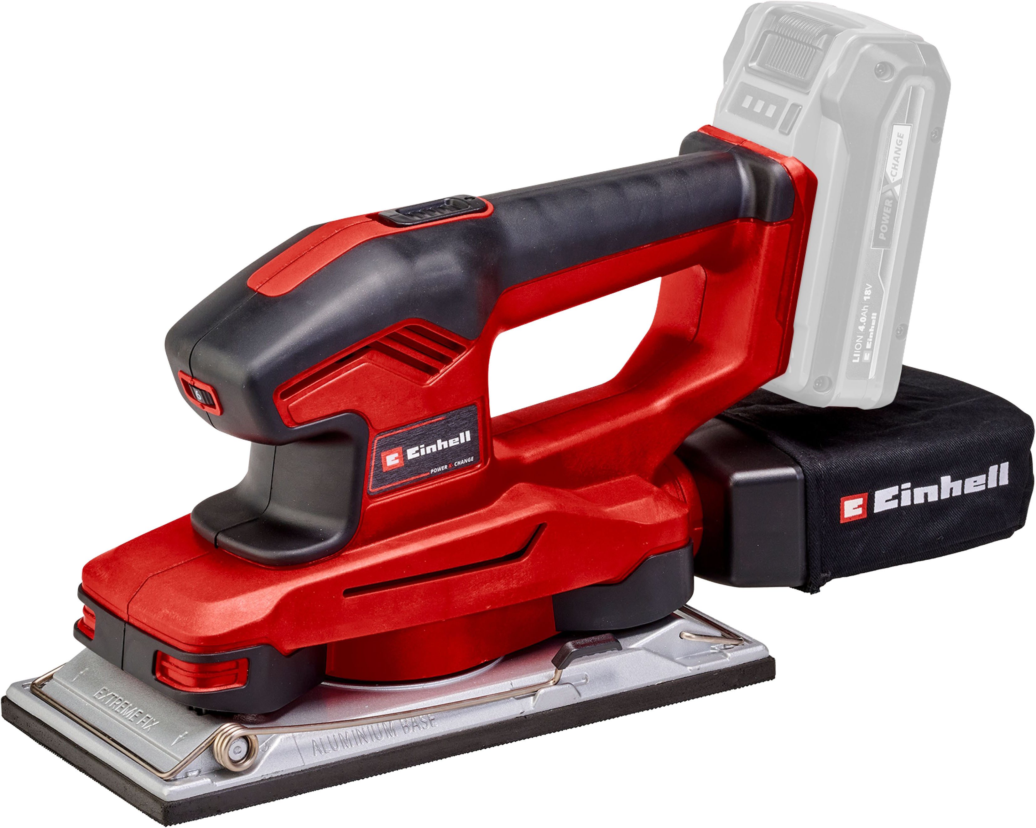 Einhell Schwingschleifer TE-OS 18/230 Li Solo, Akku, 22000 U/min, (2 tlg), ohne Akku und Ladegerät