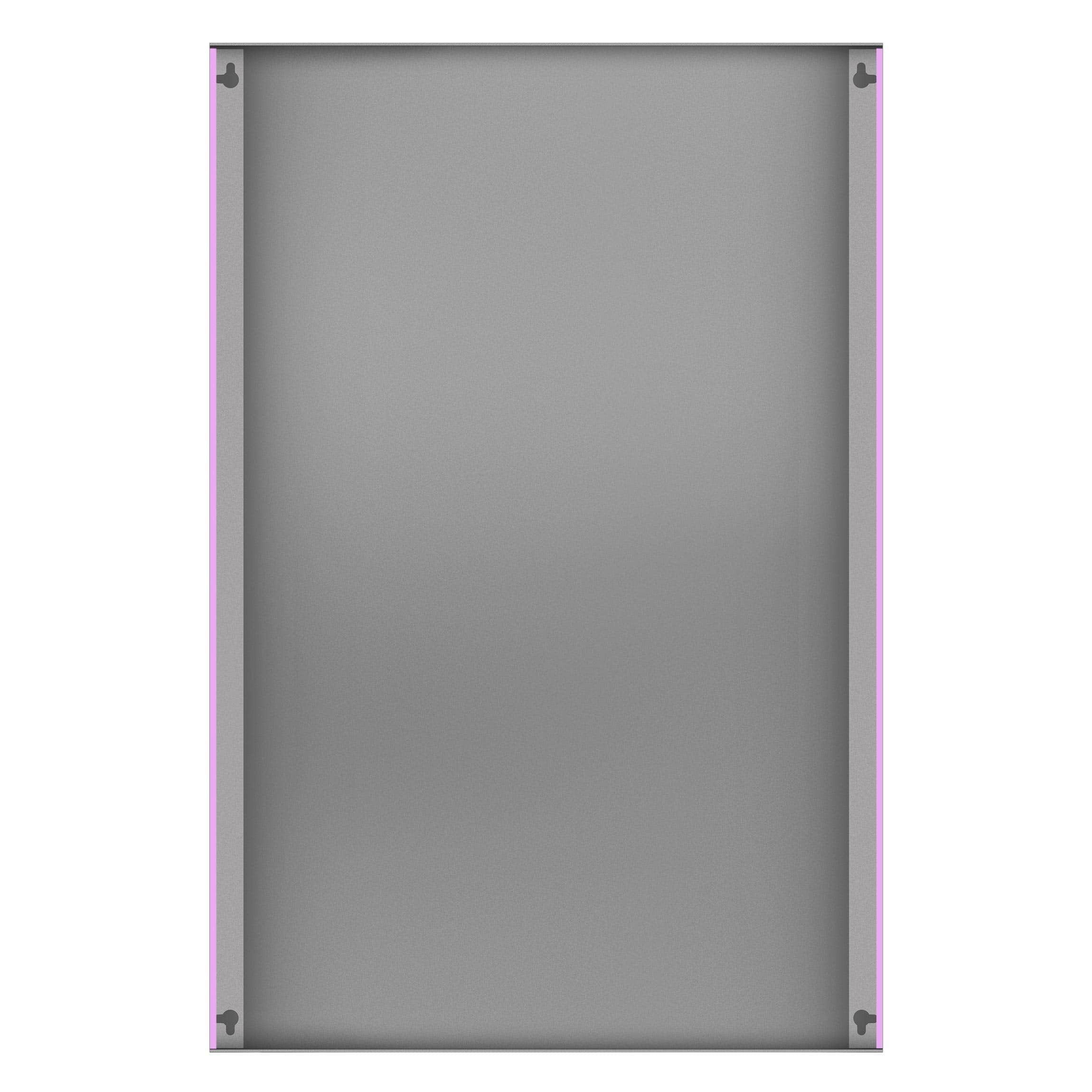 Bilderdepot24 Magnettafel Kinder pink Giraffe beim Tennis, (1-tlg., Magnetboard Pinnwand für die Wand - metallische Tafel für Magnete), Magnetwand groß mit Motiv Kinderzimmer Memoboard magnetisch Hochformat