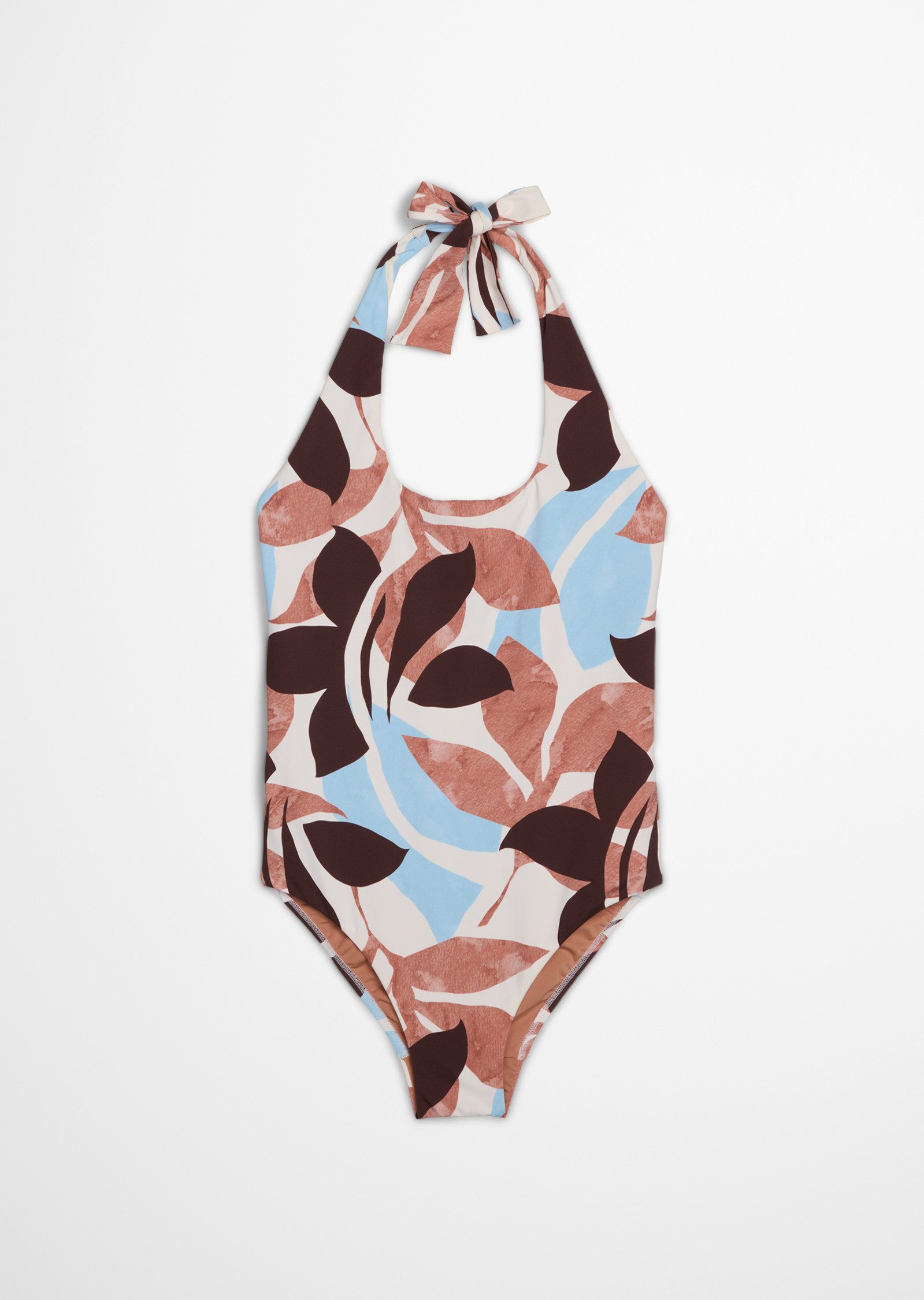Marc O'Polo Badeanzug Breezy Leaf AOP