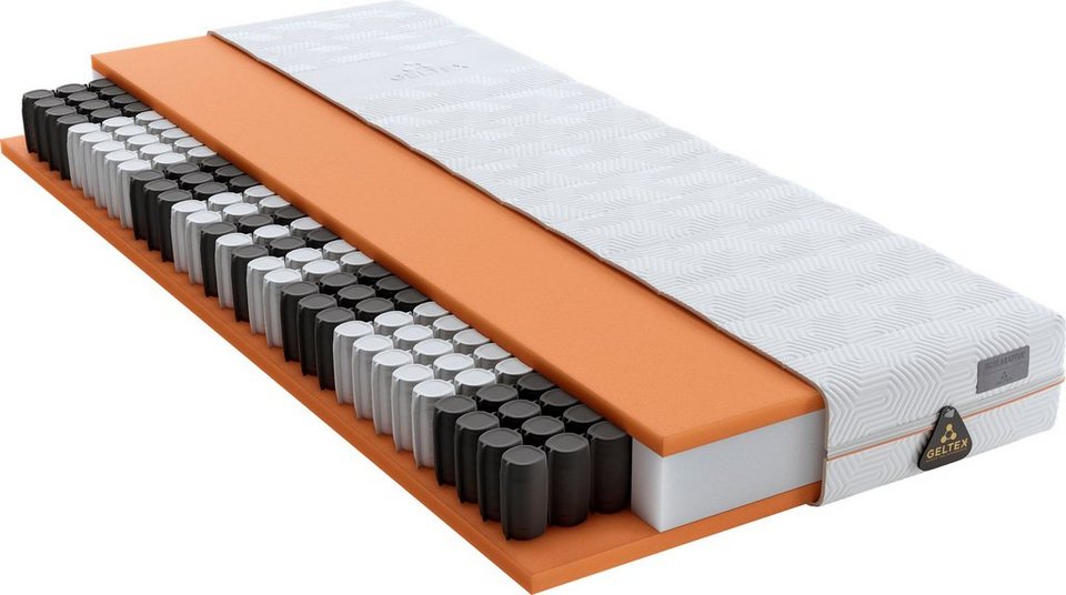 Taschenfederkernmatratze »GELTEX® Quantum Pure 200 TFK«, Schlaraffia, 20 cm hoch, 434 Federn, nachhaltig & wunderbarer Schlafkomfort!