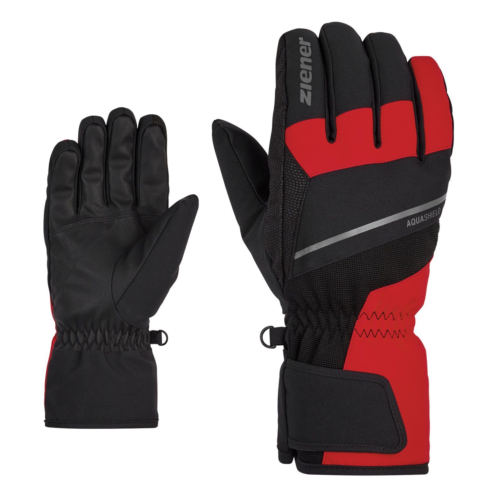 Ziener Skihandschuhe Gezim-Z AS® Glove Man mit Klettriegel günstig online kaufen