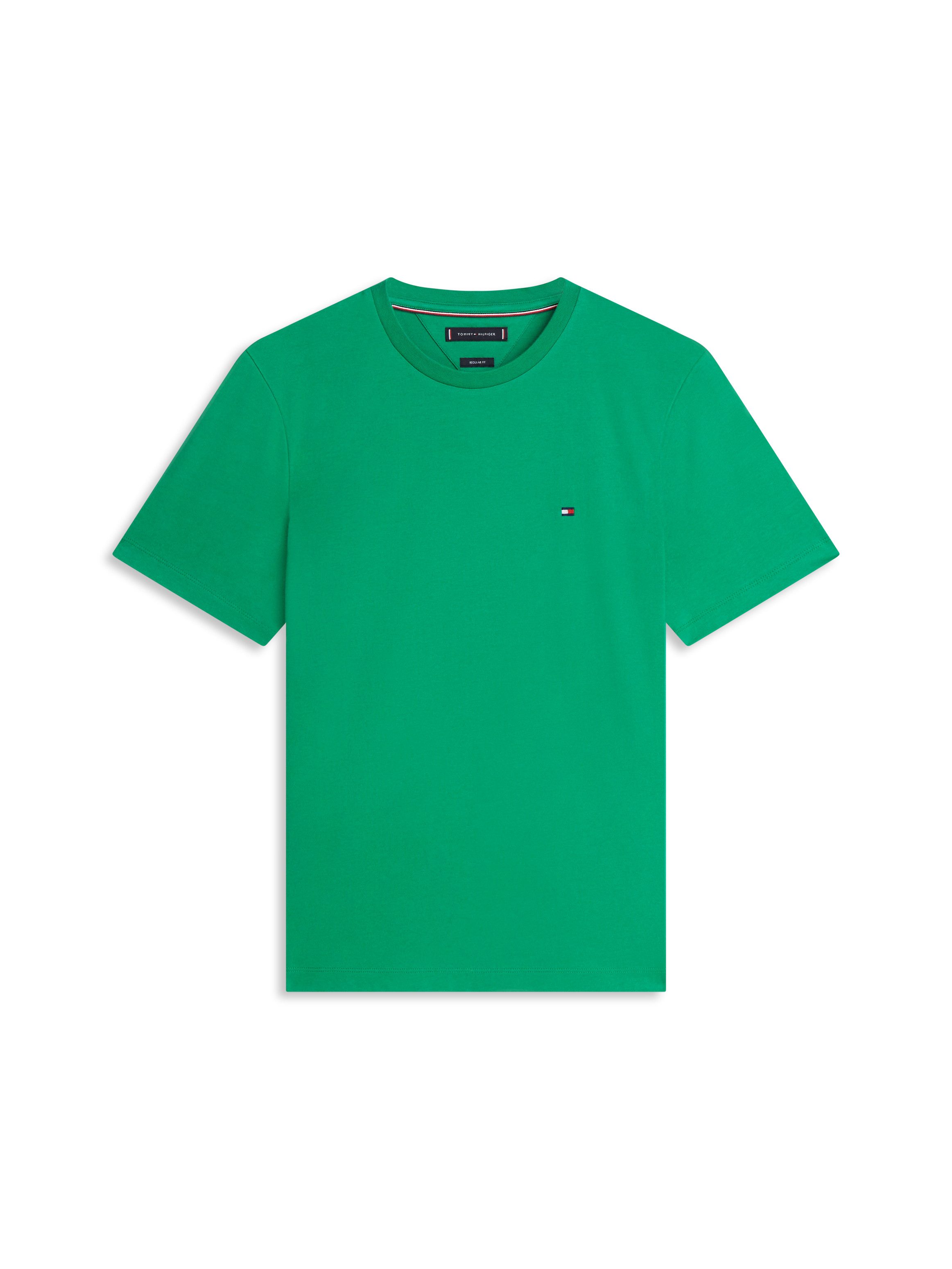 Tommy Hilfiger T-Shirt ESSENTIAL REGULAR FIT SOLID mit Stickerei unifarben, günstig online kaufen