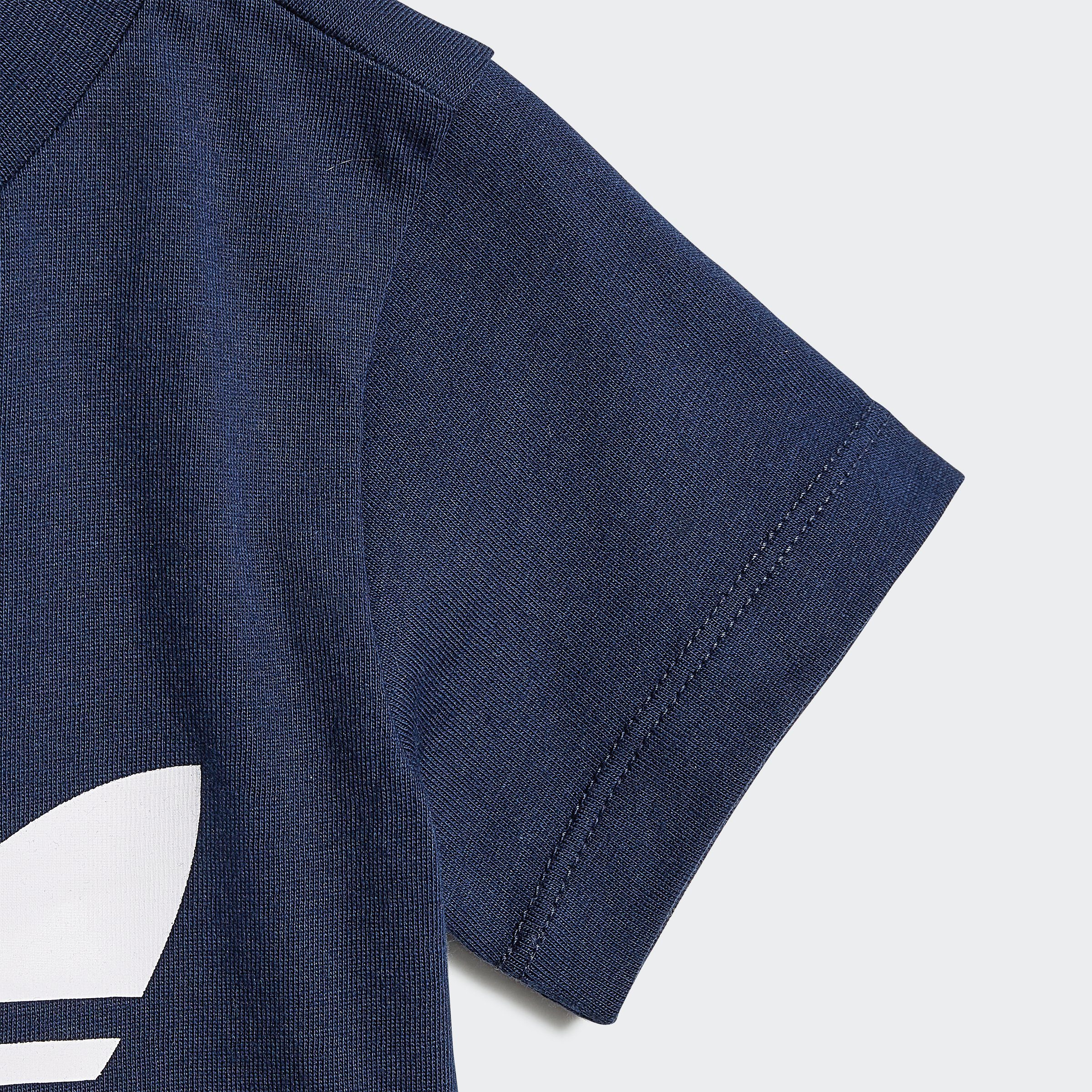 T-Shirt adidas Indigo Originals SHORTS & TREFOIL Shorts UND (Set) SET Night