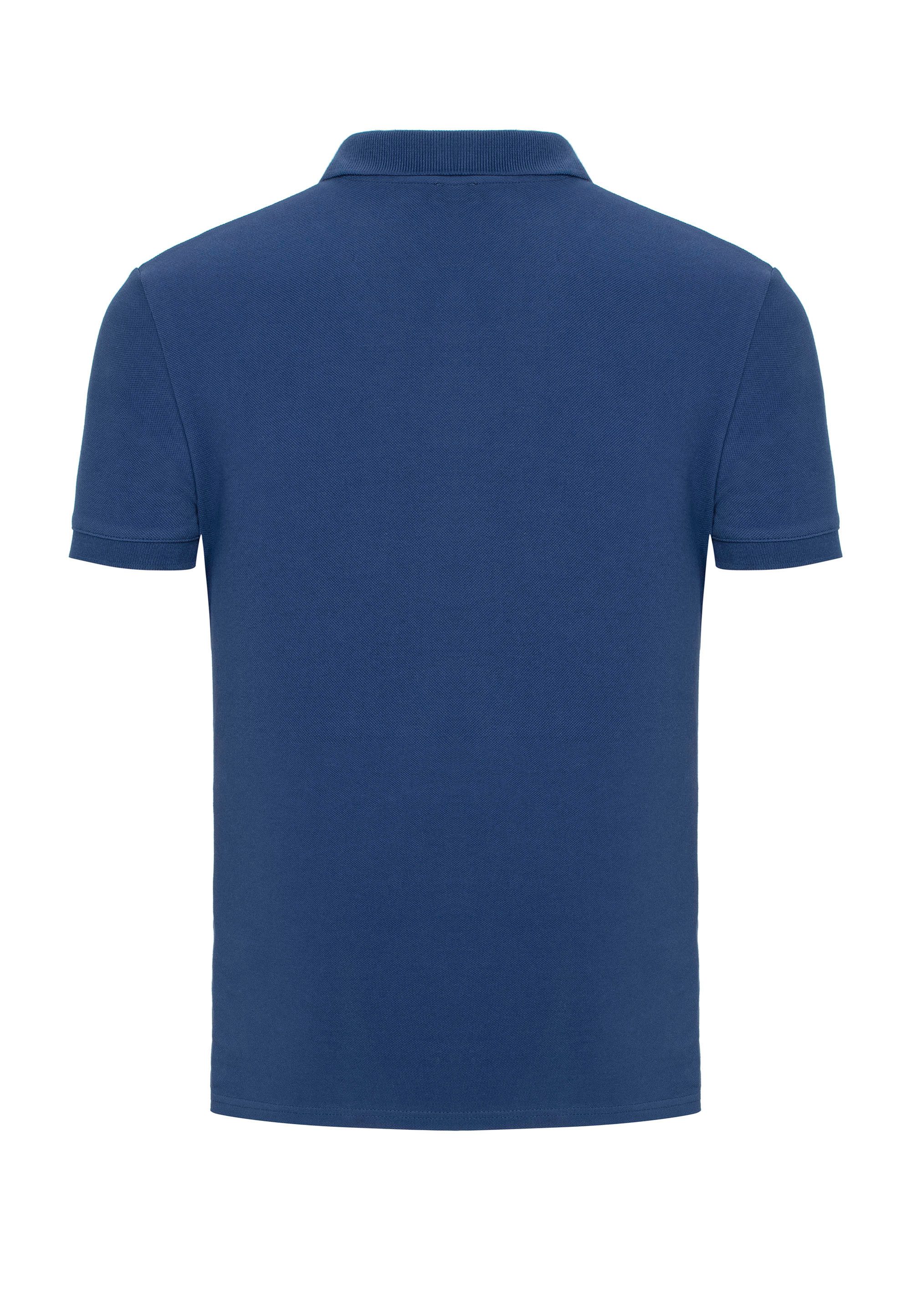 RedBridge Poloshirt mit Logo-Stickerei – Klassischer Kragen, Regular Fit, Baumwolle