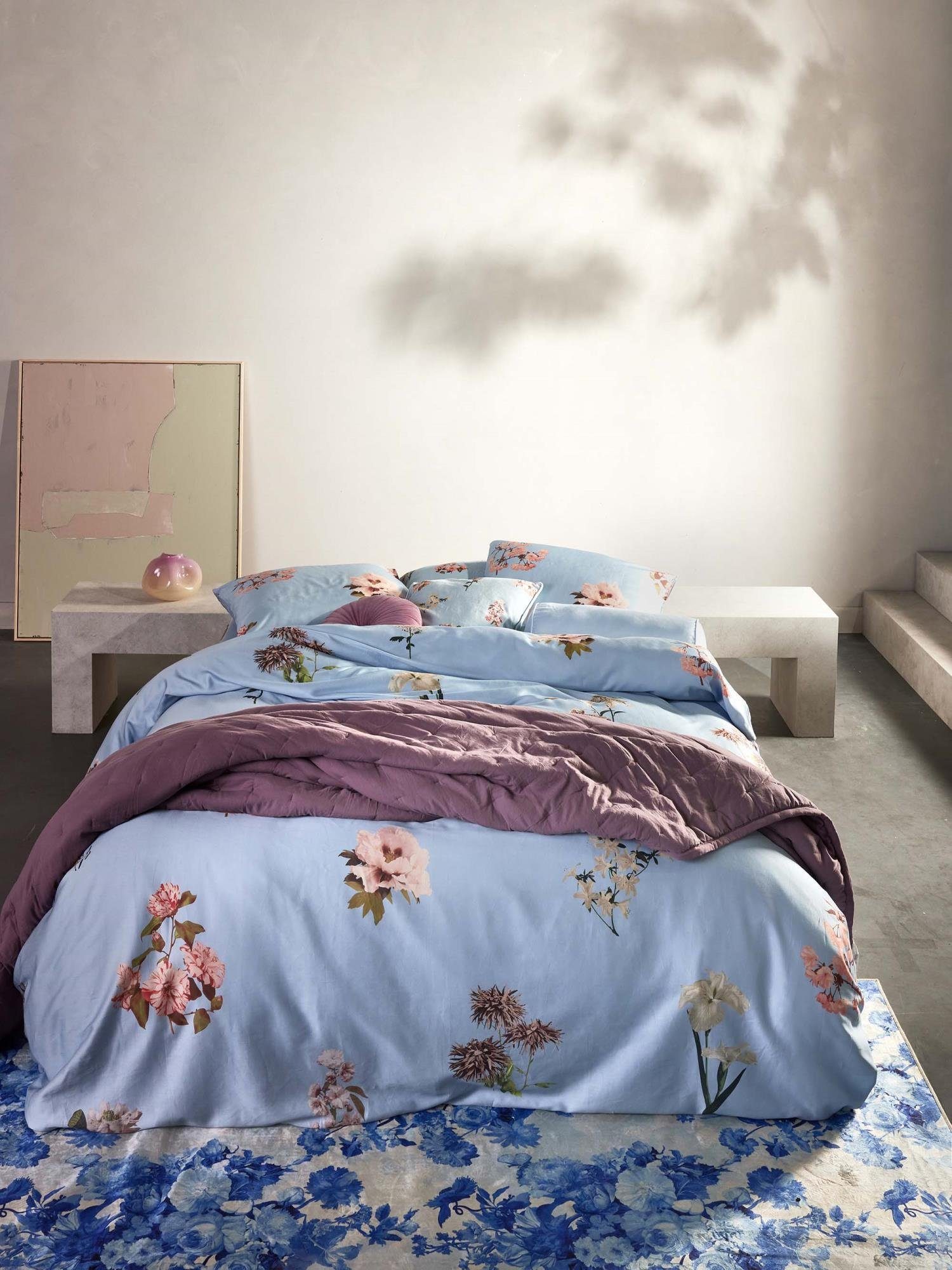 Essenza Bettwäsche Annebella, Satin, 2 teilig, mit floralem Muster günstig online kaufen