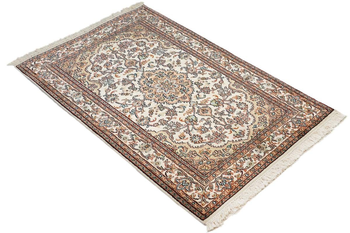 81x124 Nain mm Seide Seidenteppich Orientteppich, 4 Handgeknüpfter rechteckig, Kaschmir Trading, Höhe: