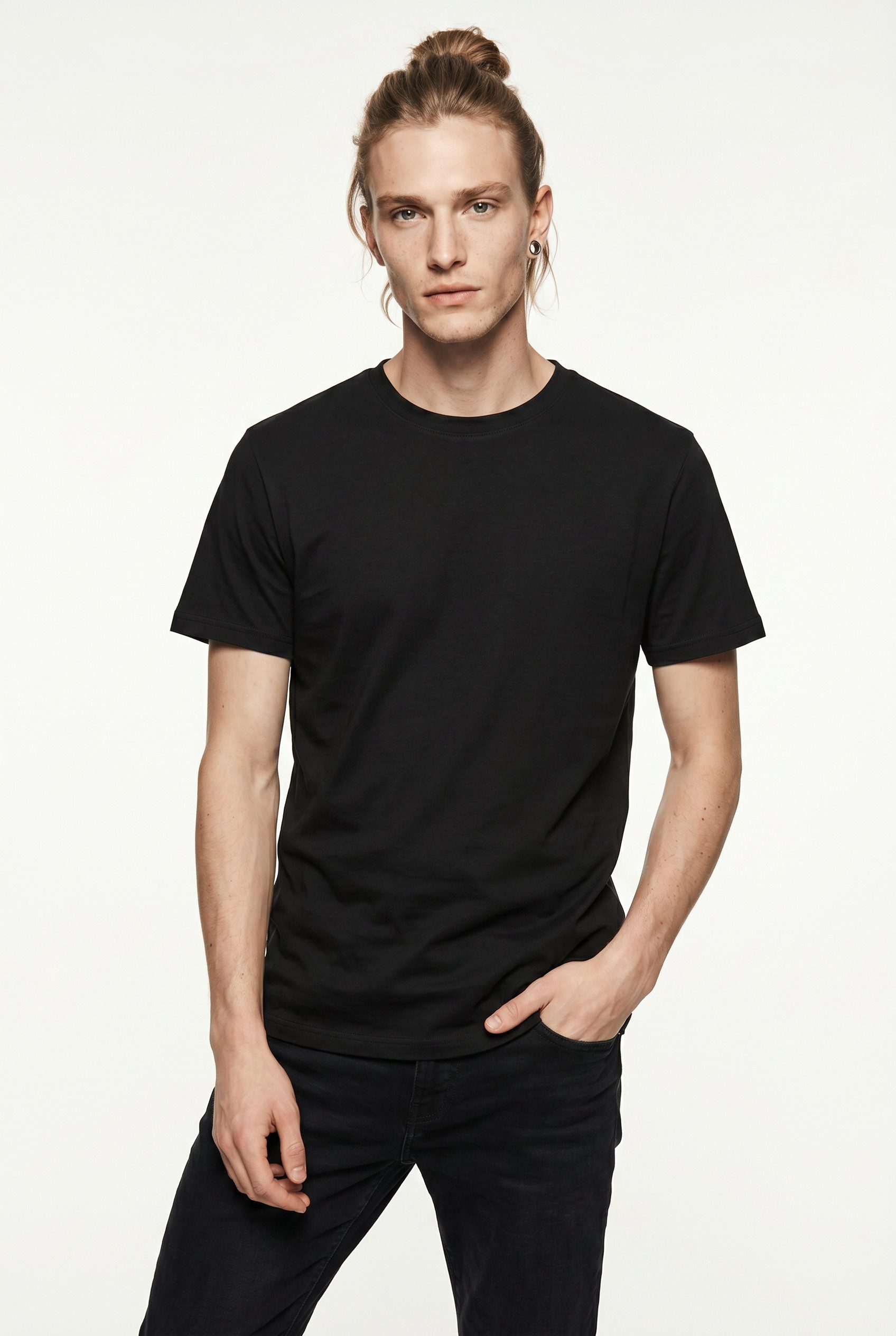 ONLY & SONS Rundhalsshirt ONSJEFF REG SS TEE 5-PACK OTL (Packung, 5-tlg)