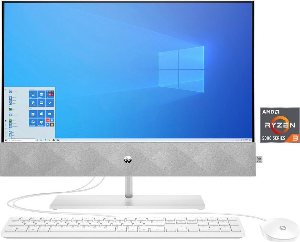 HP 24-k1009ng All-in-One PC (23,8 Zoll, Intel® Core i3 10305T, UHD Graphics  630, 8 GB RAM, 256 GB SSD)