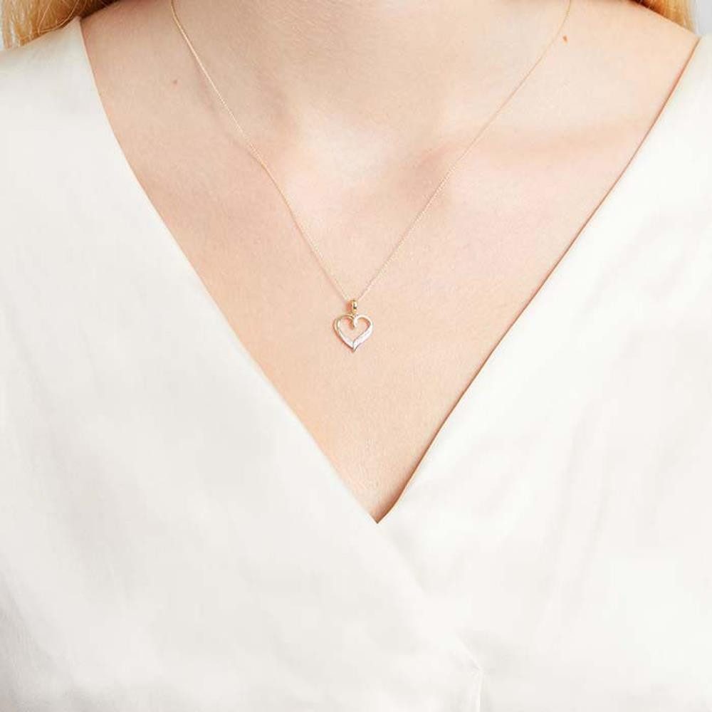 Unique Kettenanhänger Diamantanhänger ...