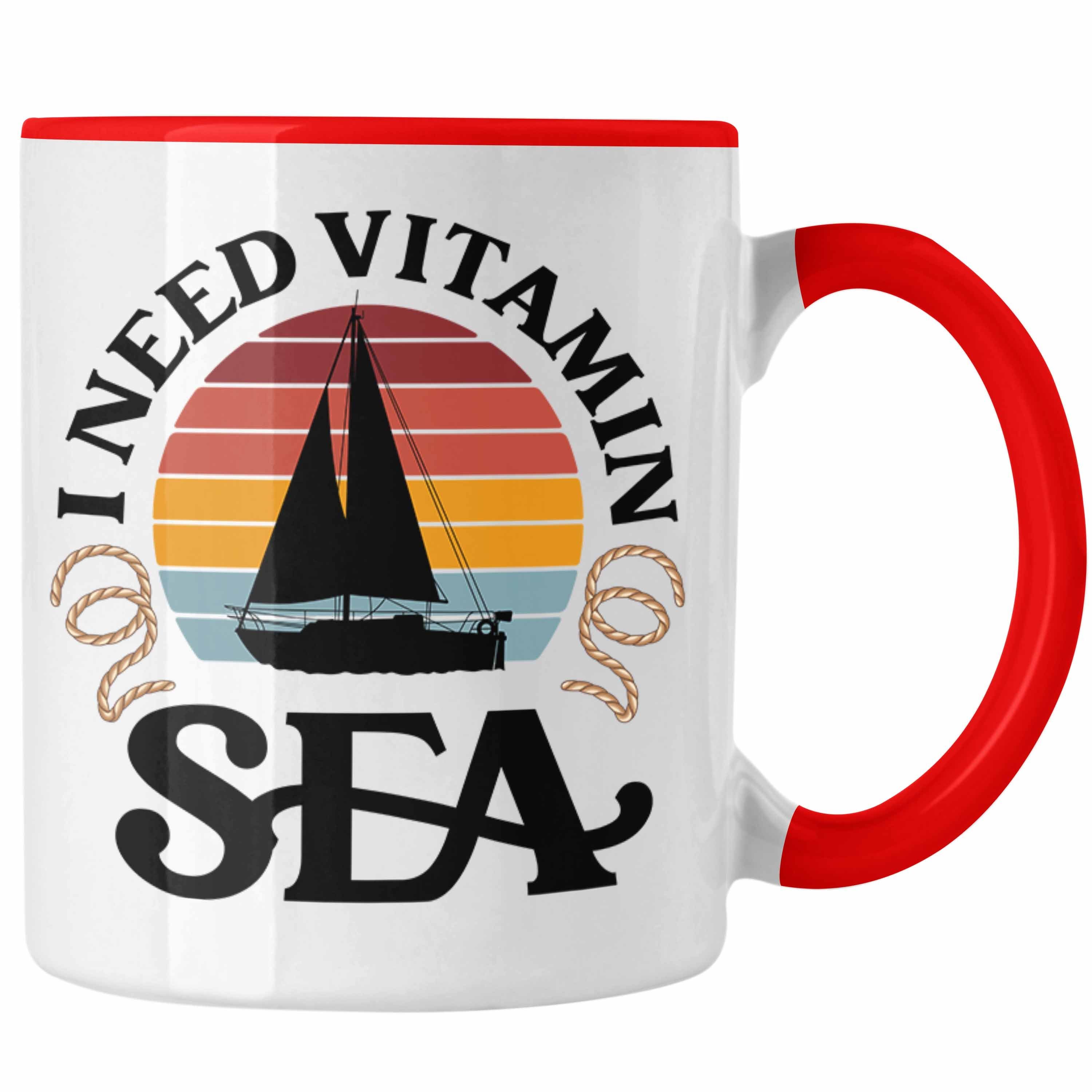- Rot Kaffeetasse für Reichts Segelboot Trendation Trendation Geschenk Geschenkidee Mann Ich Tasse Mir Segeln Segeln Besonders Tasse Geh Segler