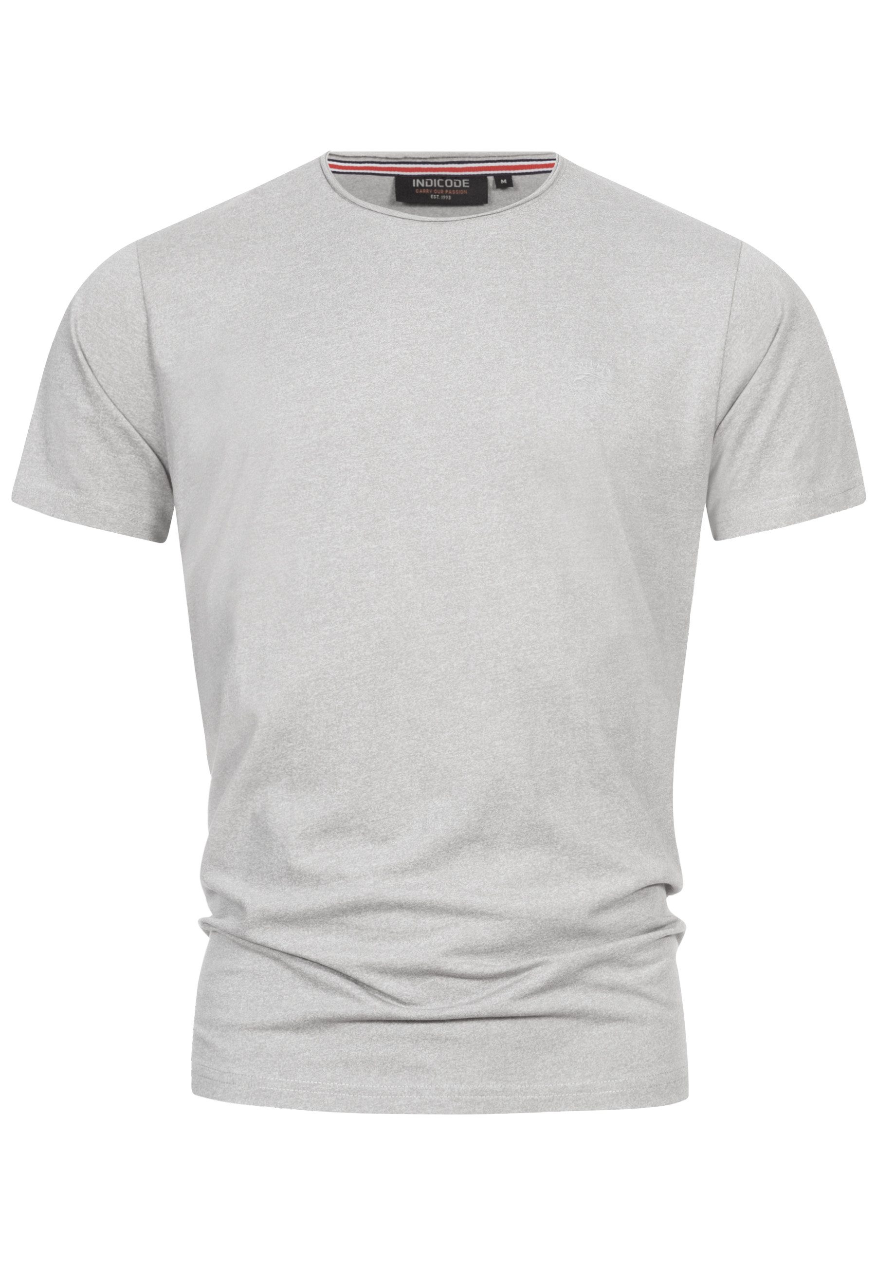 Indicode T-Shirt INWalmore T-Shirt mit Rundhals-Ausschnitt günstig online kaufen