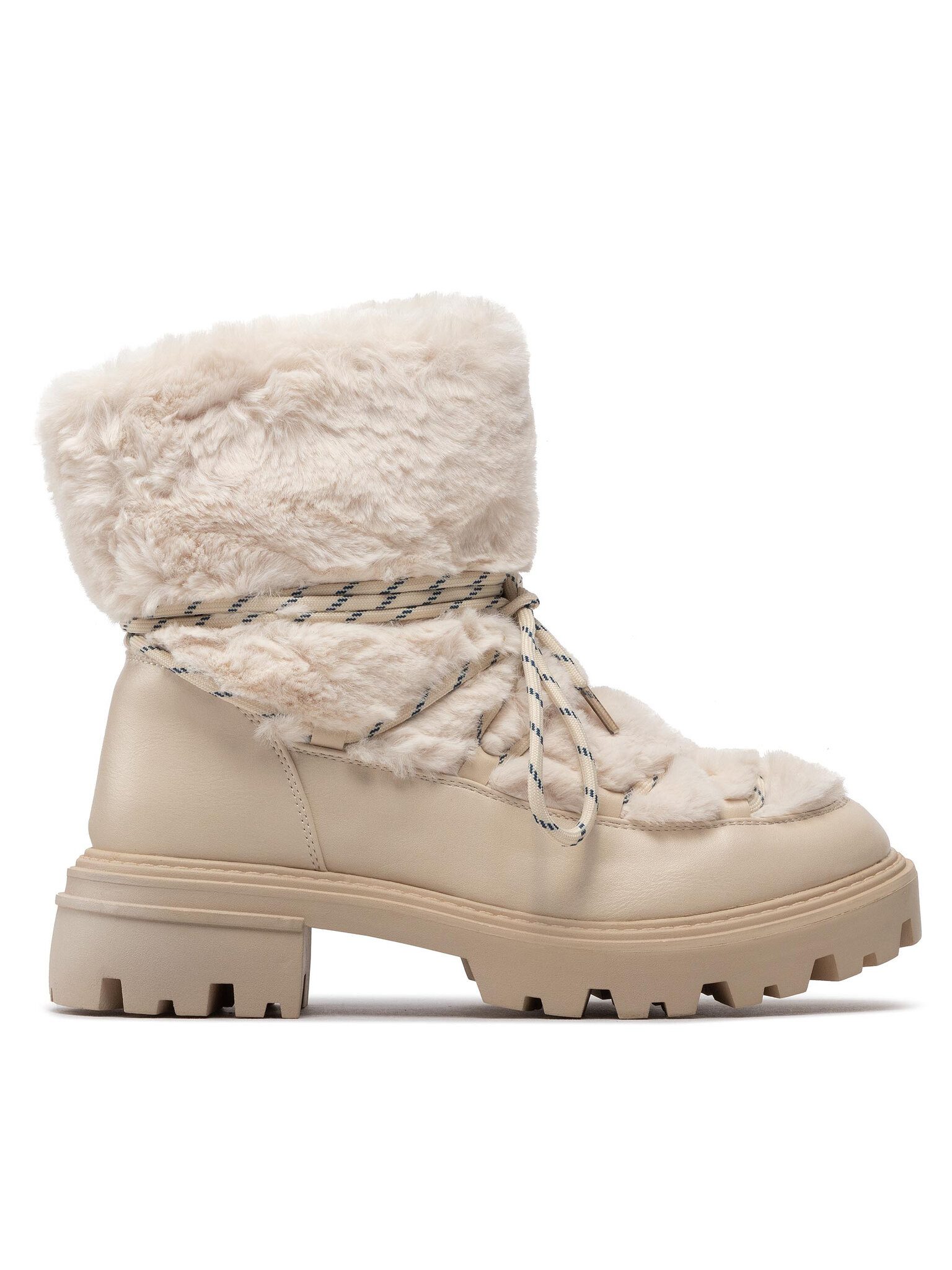 DeeZee Stiefeletten ZALJ8088Y-2 Ivory Stiefelette