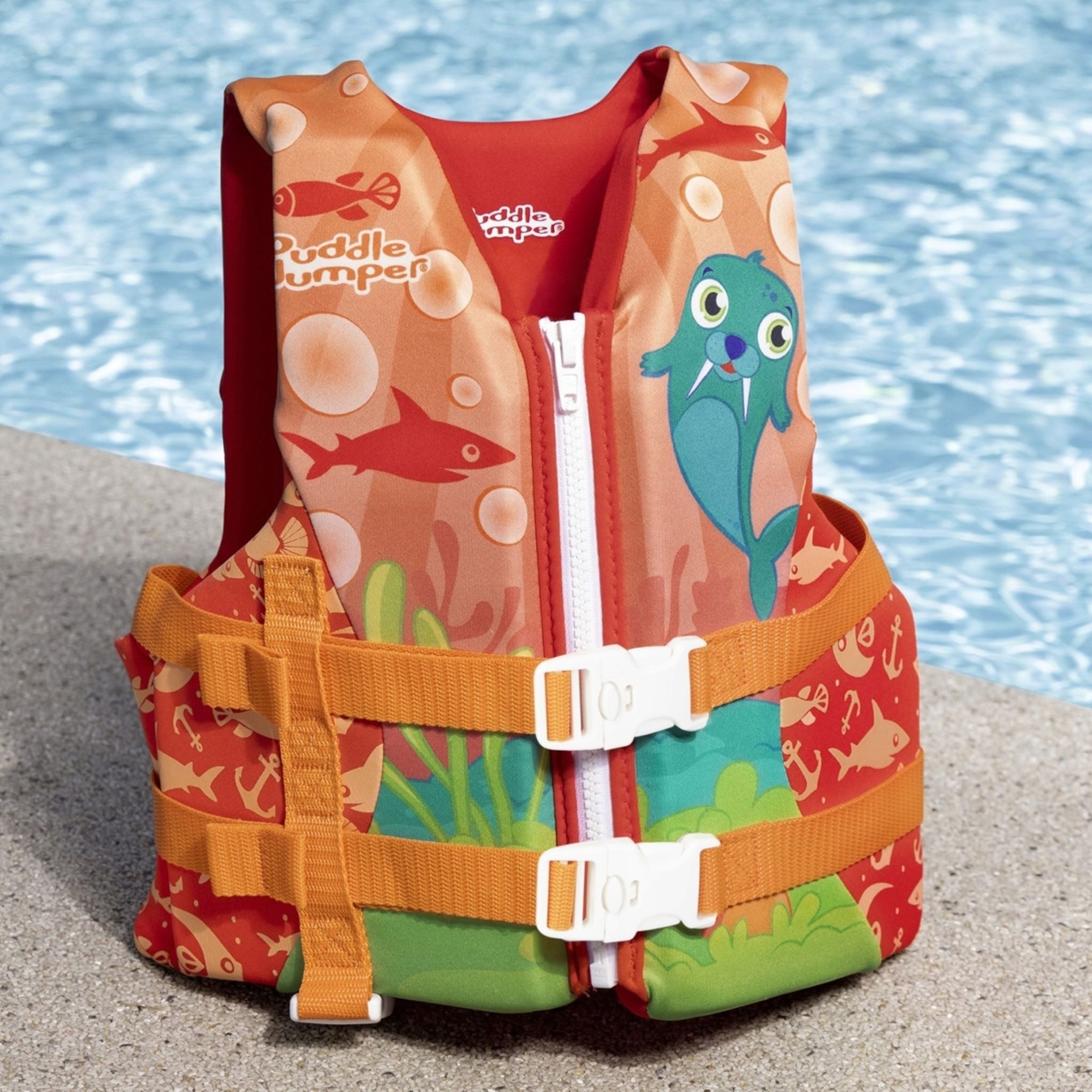 Schwimmweste Ultraweiche und atmungsaktive Schwimmweste für Kinder 3-6 Jahre